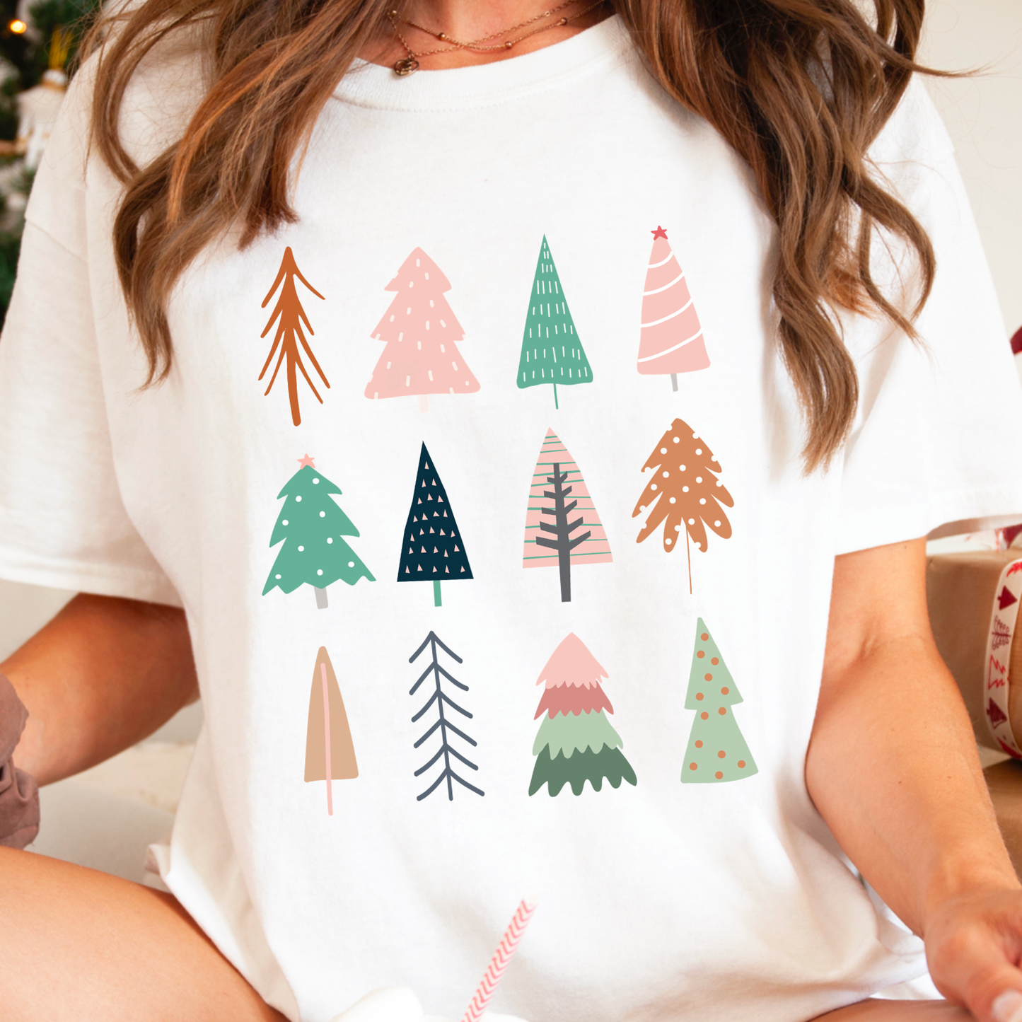 Christmas Trees Christmas Graphic Tee