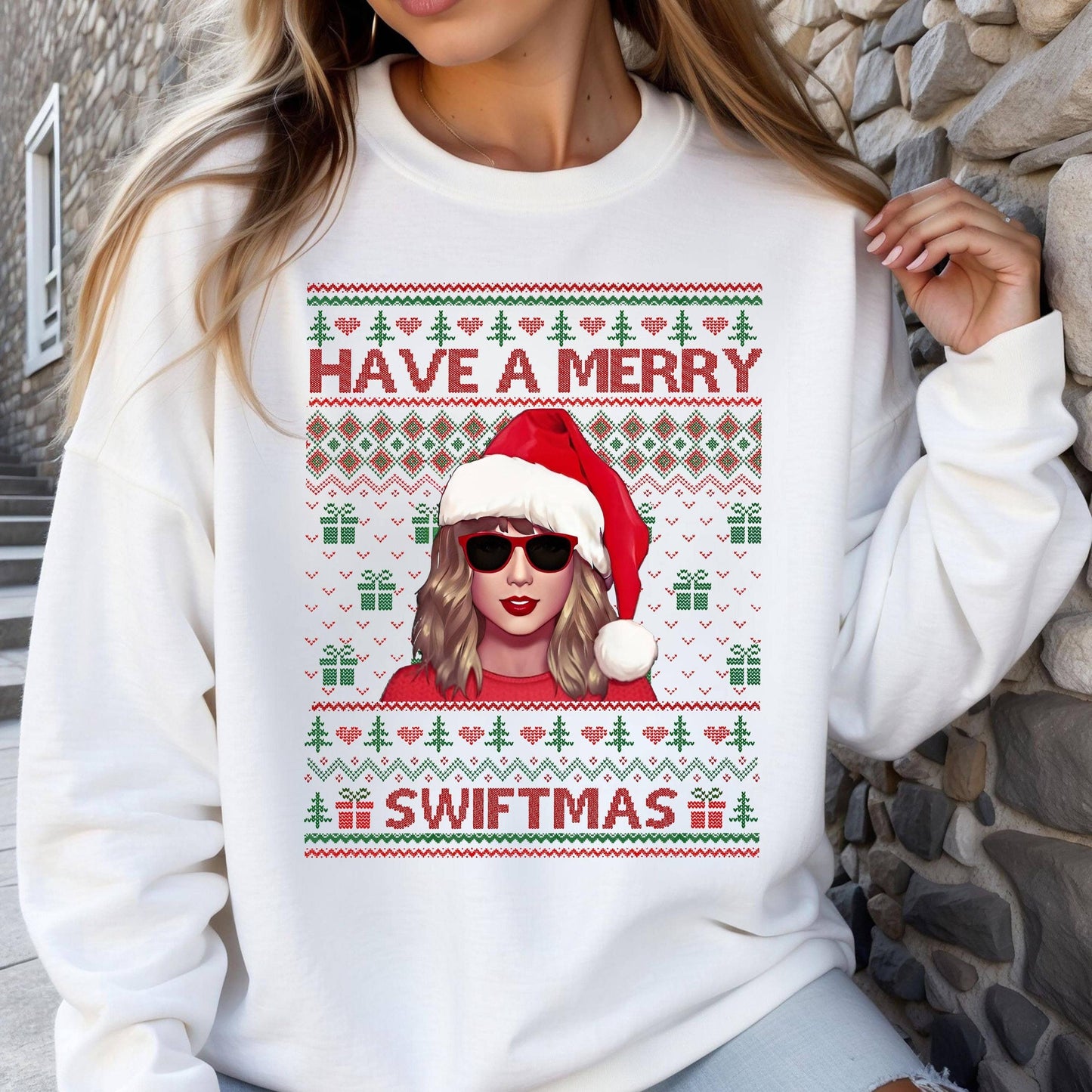 Merry Swiftmas Sweatshirt, Ts Fan Christmas Gift