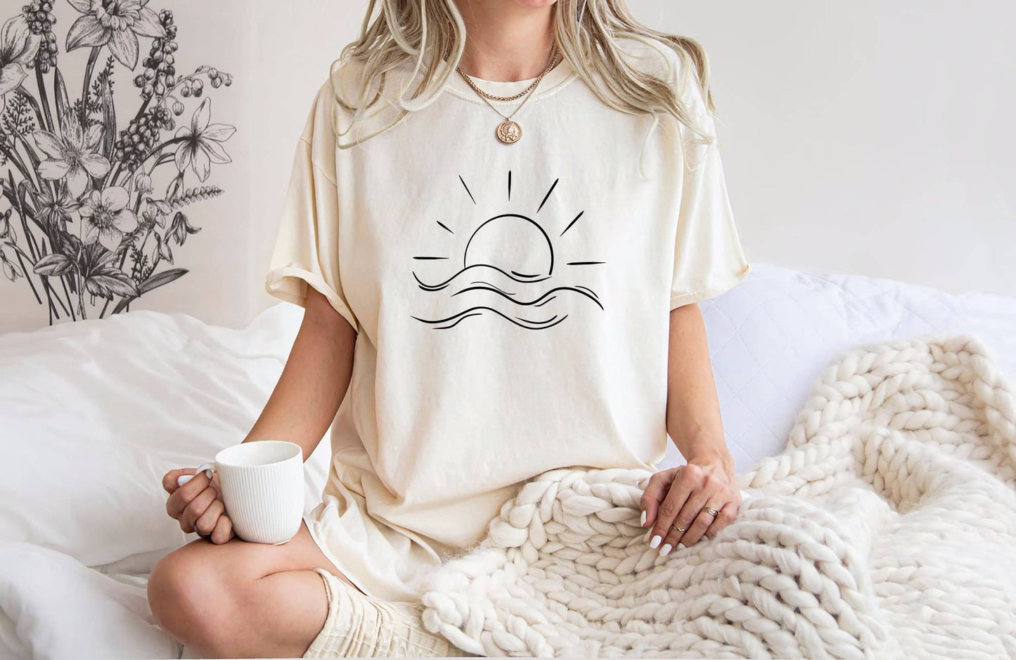Comfort Colors Sunshine Tee Summer Vibes Gift For Her