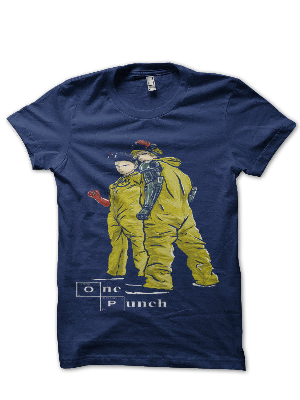 One Punch Black T-Shirt (Navy Blue Available)
