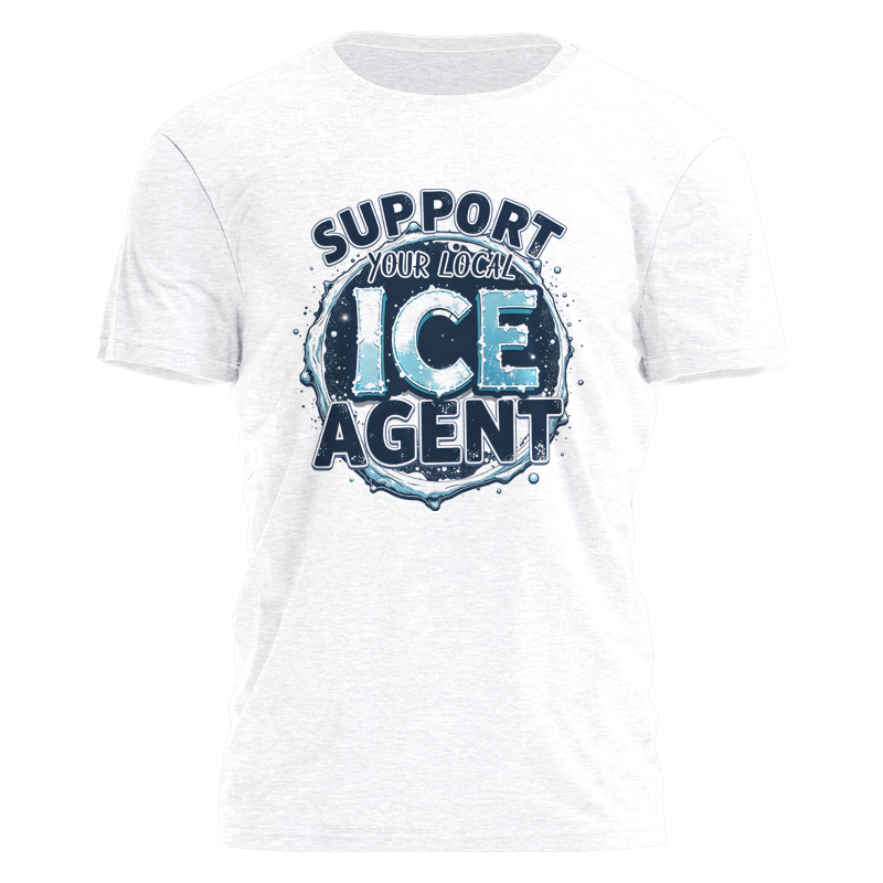 Support Your Local Ice Agent Tee - 3747
