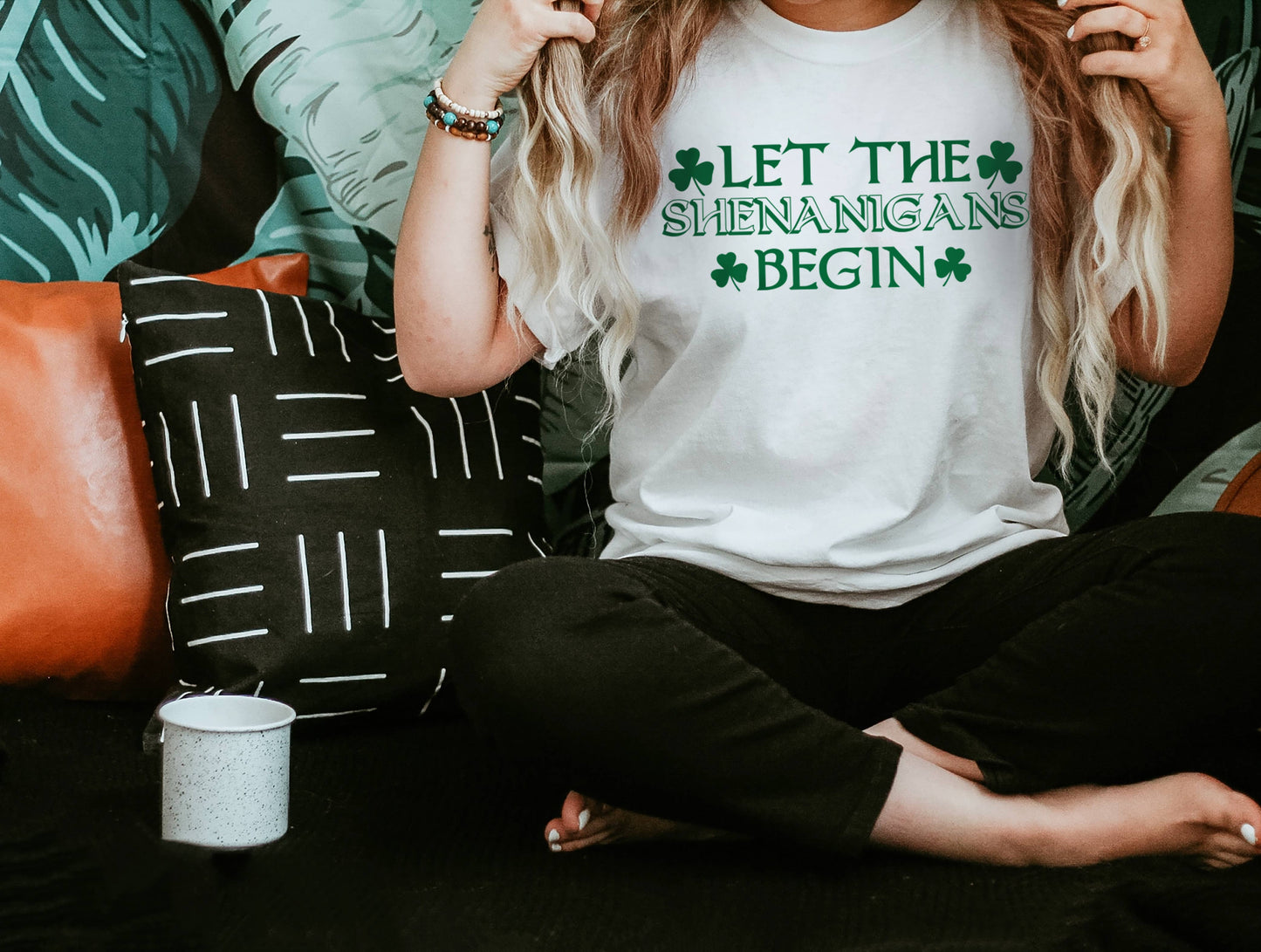 St. Patricks Day Tee, Trendy Graphic Apparel, Lucky