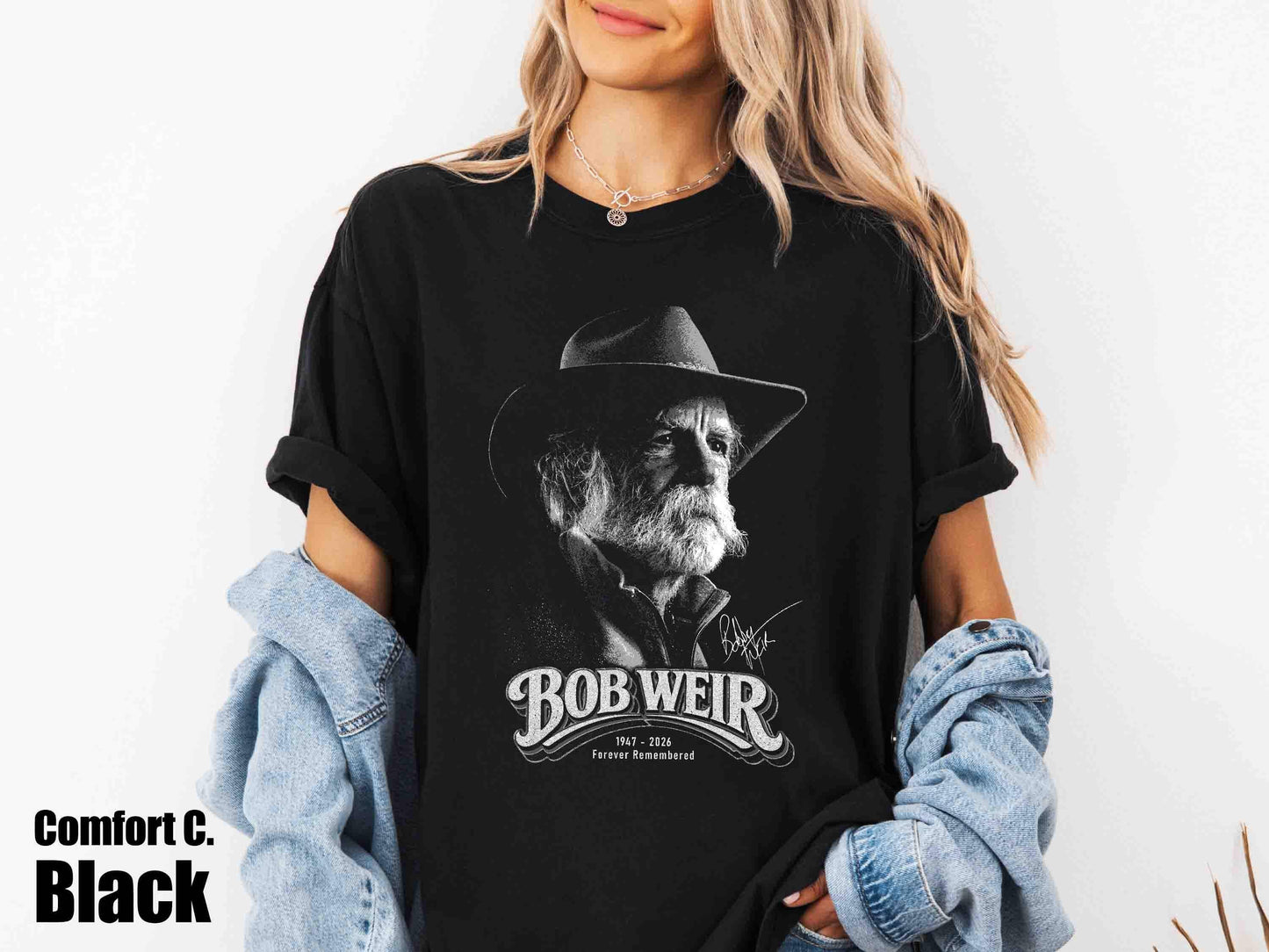 Vintage Deadhead Bob Weir Long Sleeve Tee