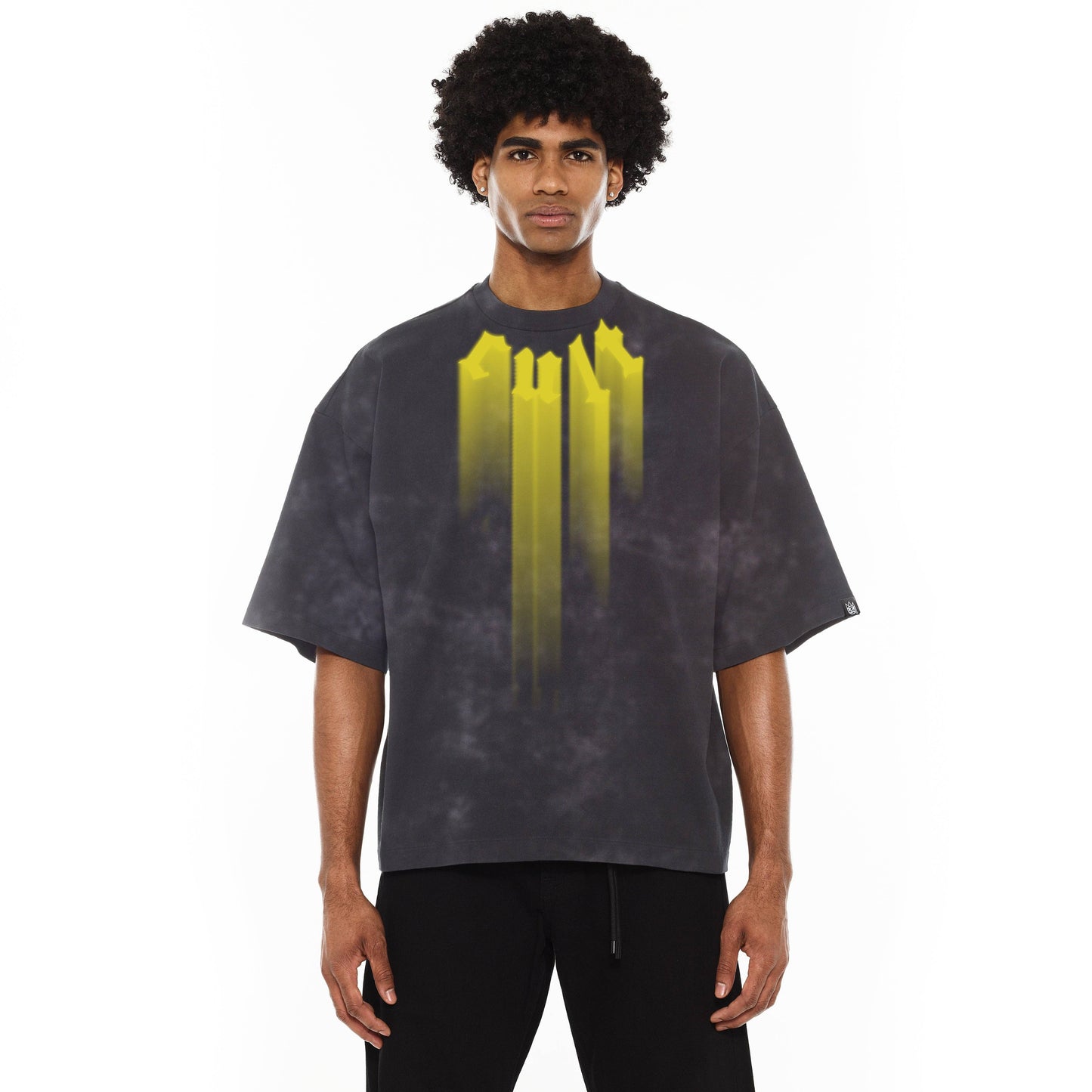 Cult's Heavyweight Boxy Short Sleeve Crew Neck Tee "Cult"