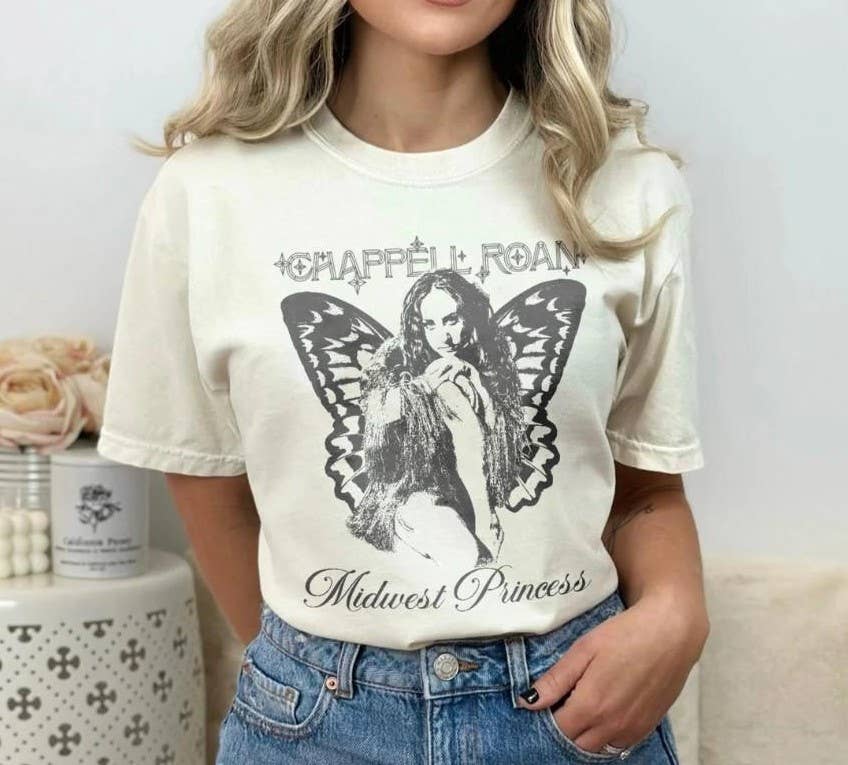 Vintage Chappell Roan Shirt - Hot To Go & Midwest Princess