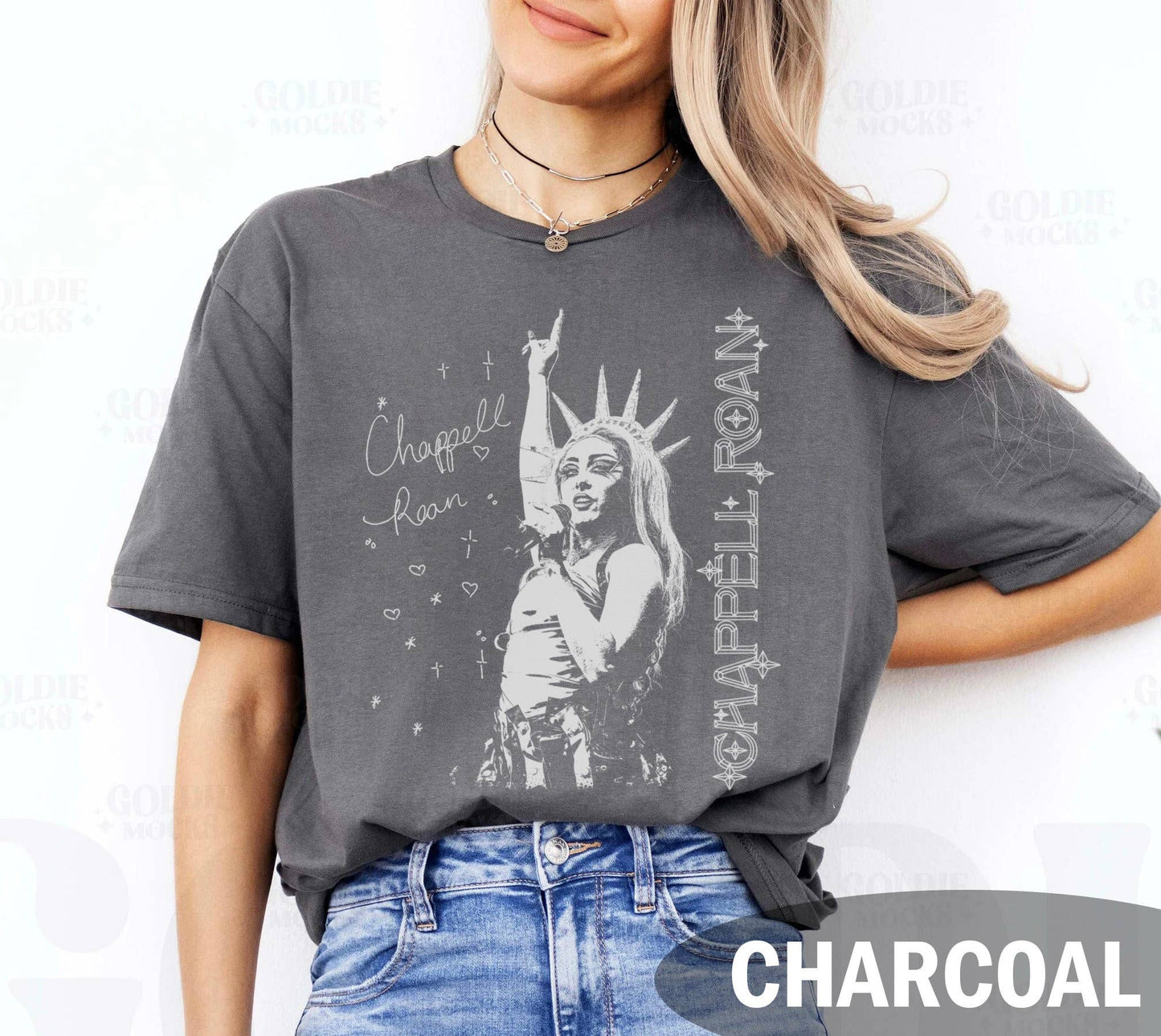 Vintage Chappell Roan Shirt - Statue of Liberty Midwest Tee