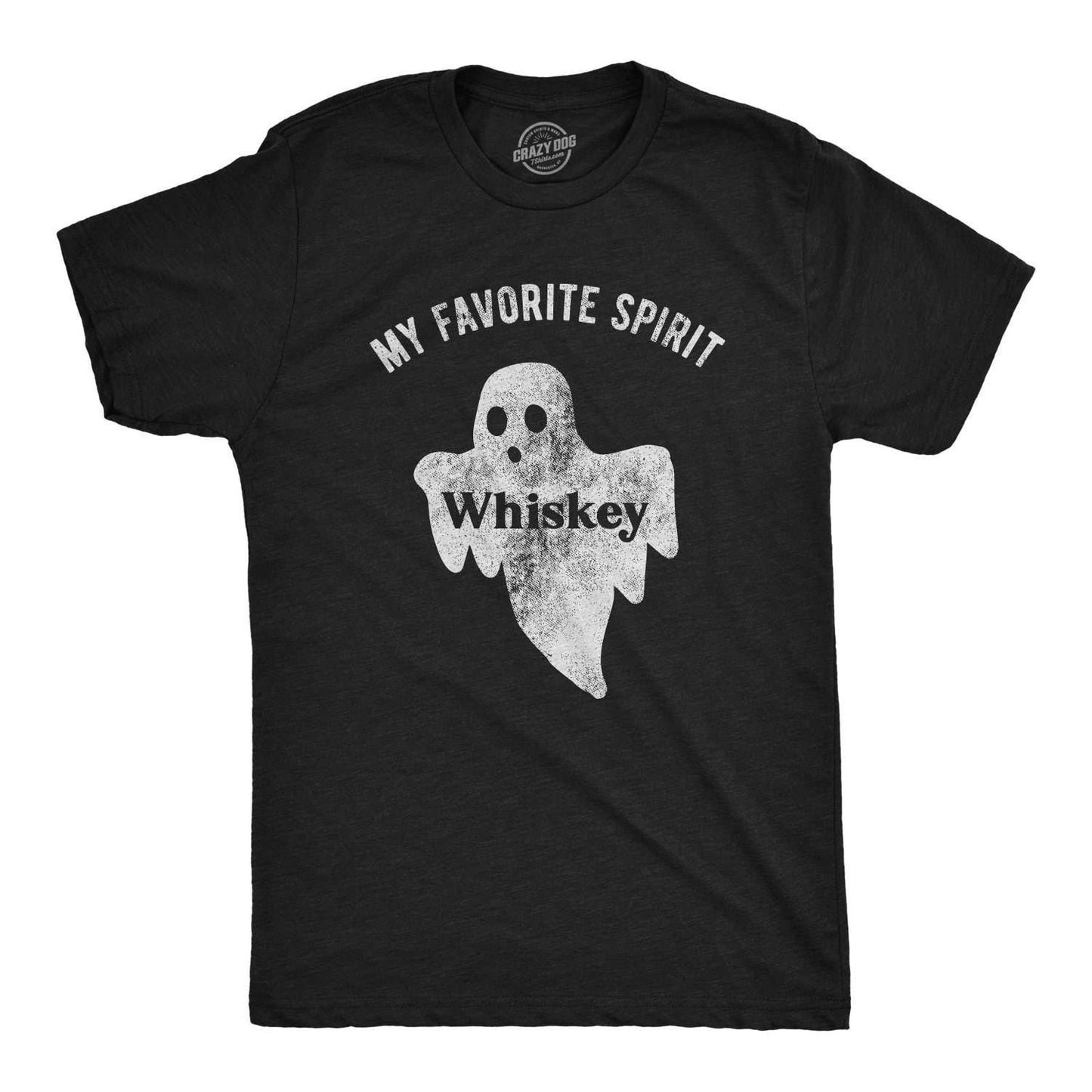 Favorite Spirit Whiskey Shirt - Halloween Ghost Drinking Tee