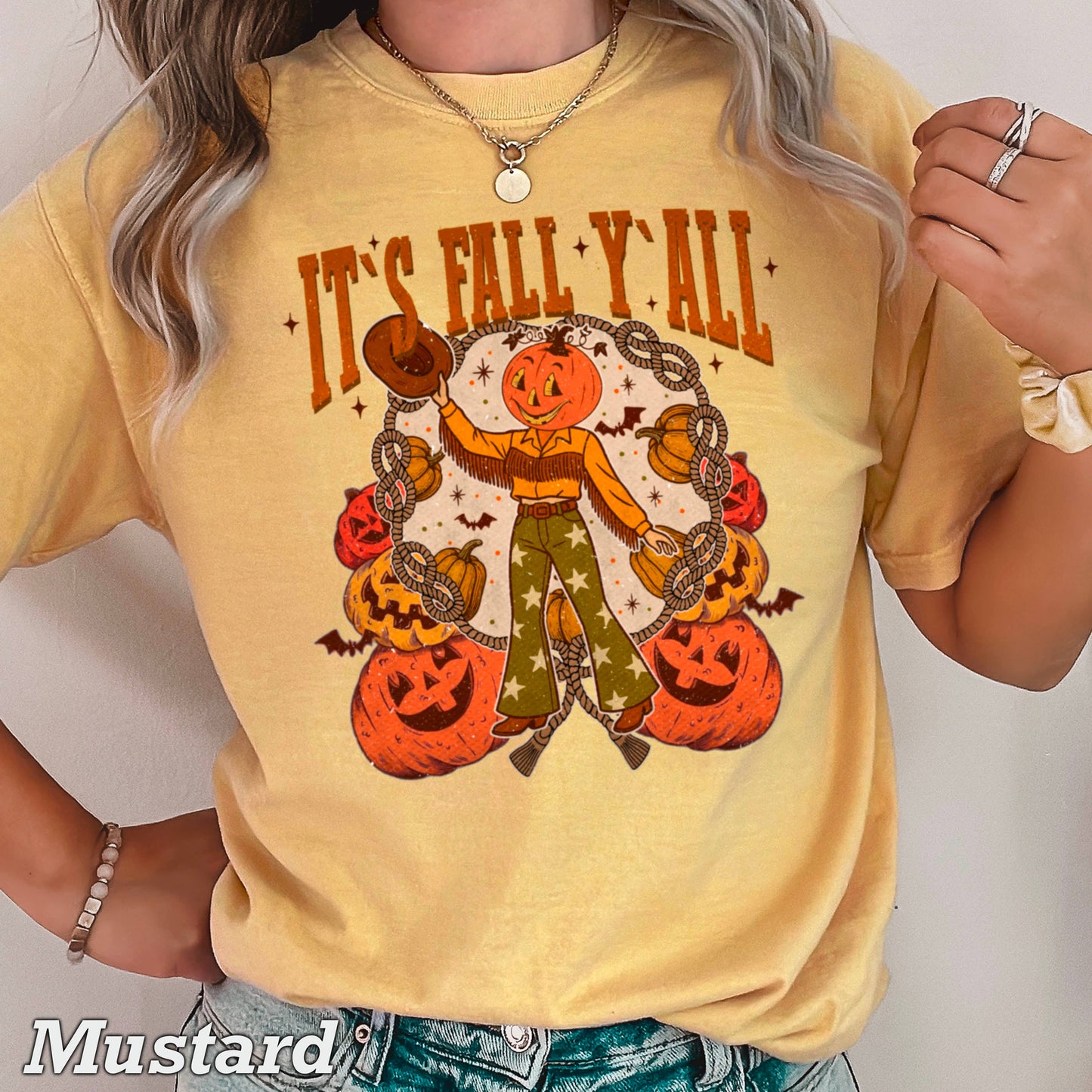 It’S Fall Ya’Ll Women’S Fall Graphic Shirt | Comfort Color