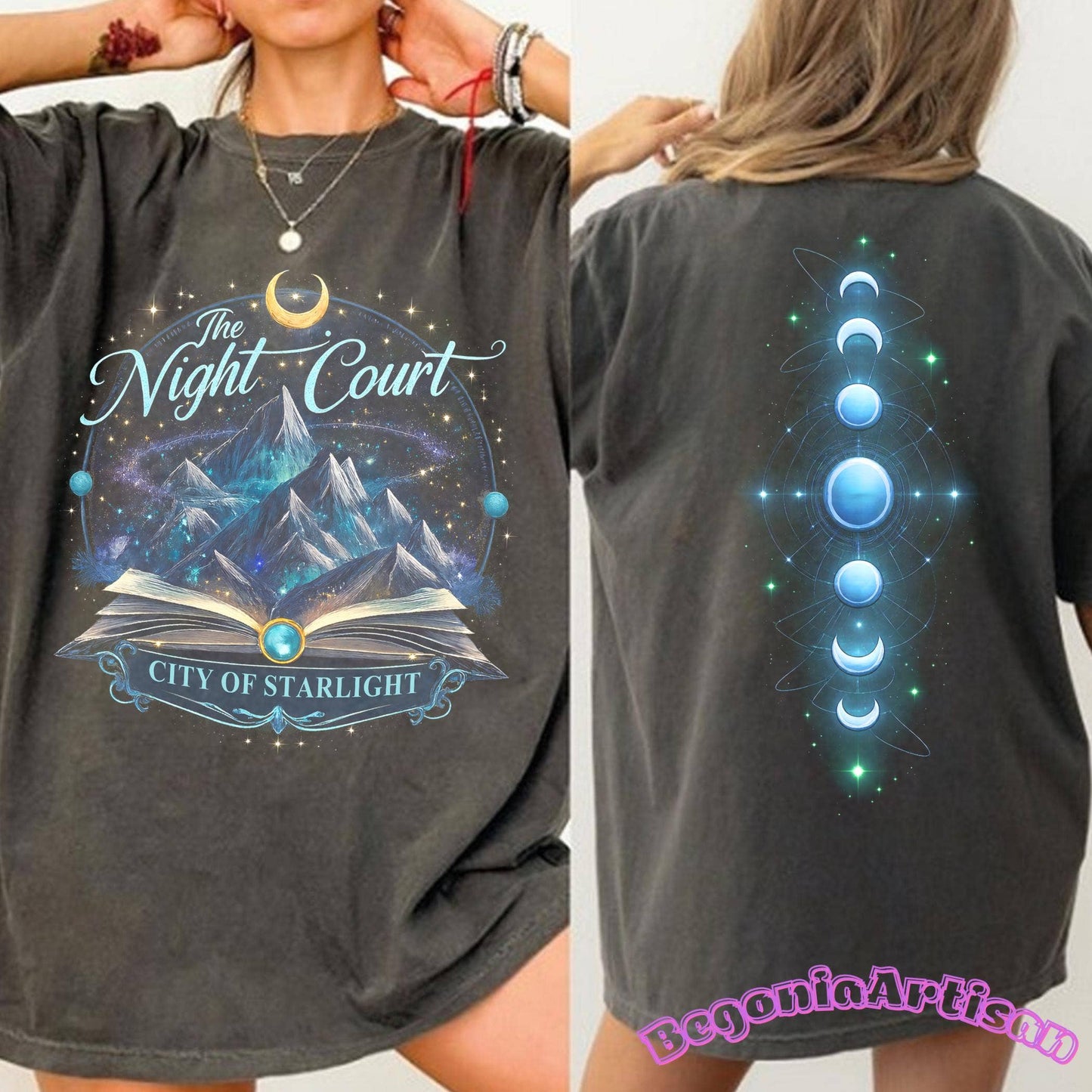 Velaris City of Starlight Night Court Graphic Tee