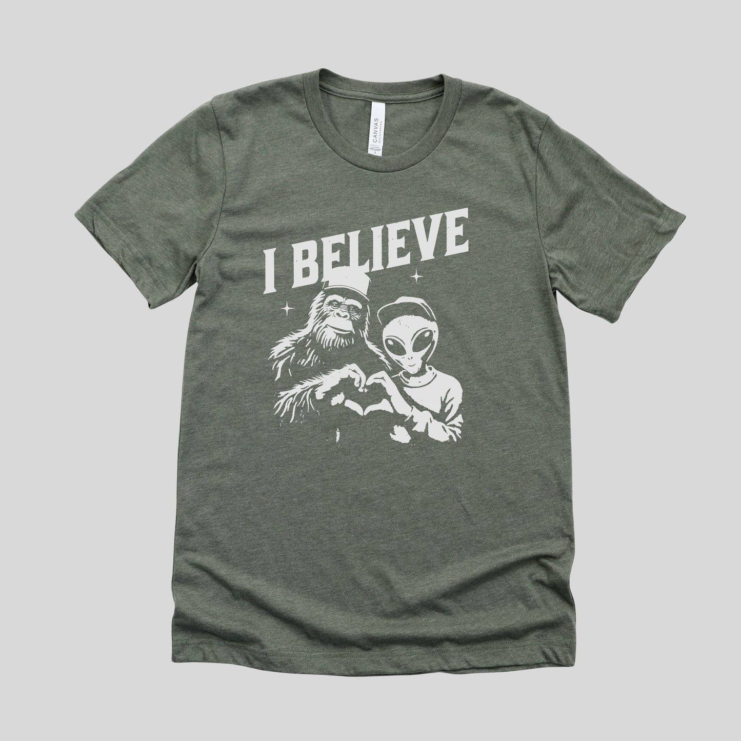 Bigfoot Stay Wild Tshirt For Sasquatch Lovers
Believe 296
