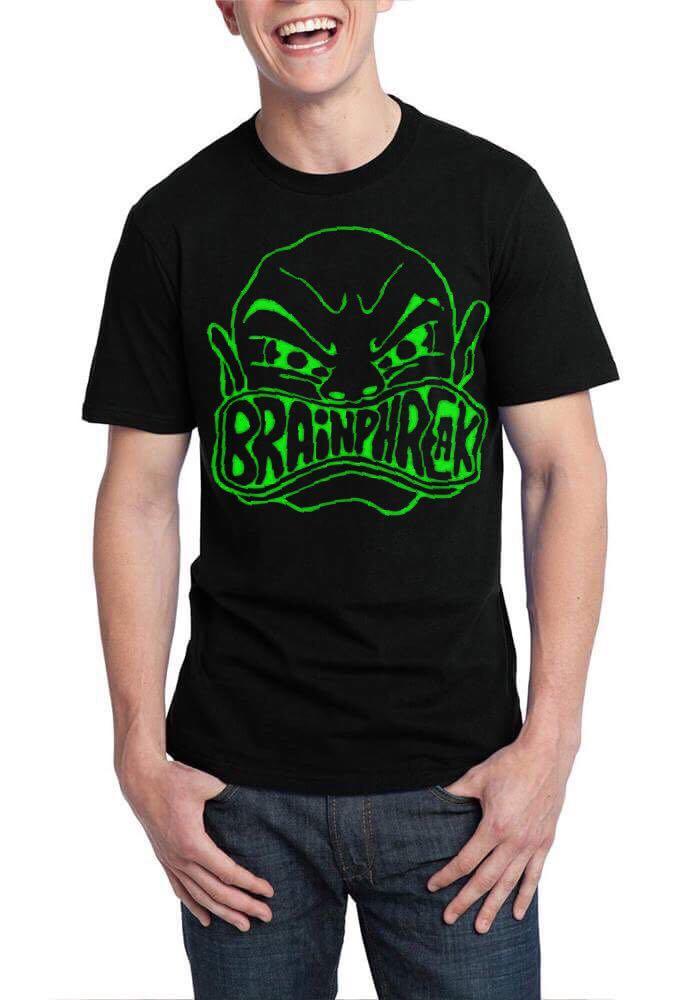 Brainphreak UV Neon Black T-Shirt