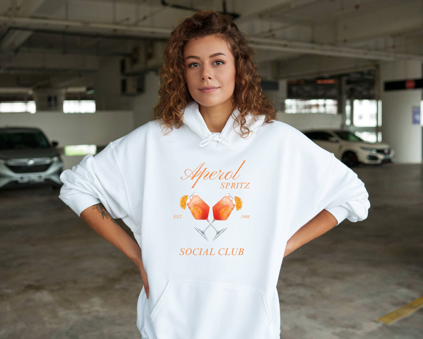 Aperol Spritz Social Club, Cocktail Club, Hoodie