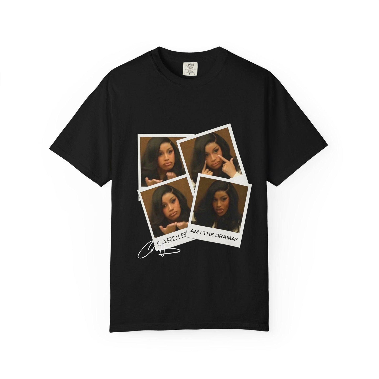 Cardi B Drama Unisex Polaroid Fan Tee