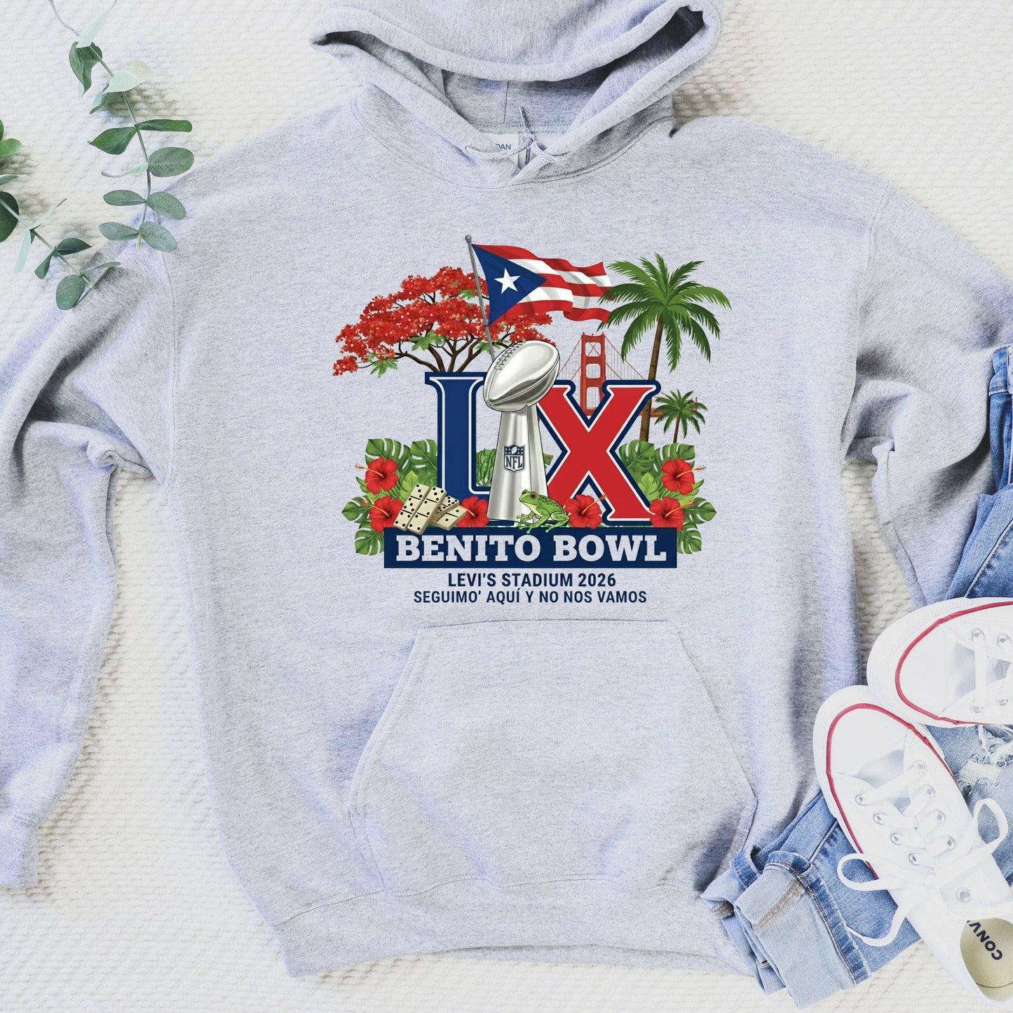 Benito Bowl Bad Bunny Sweatshirt