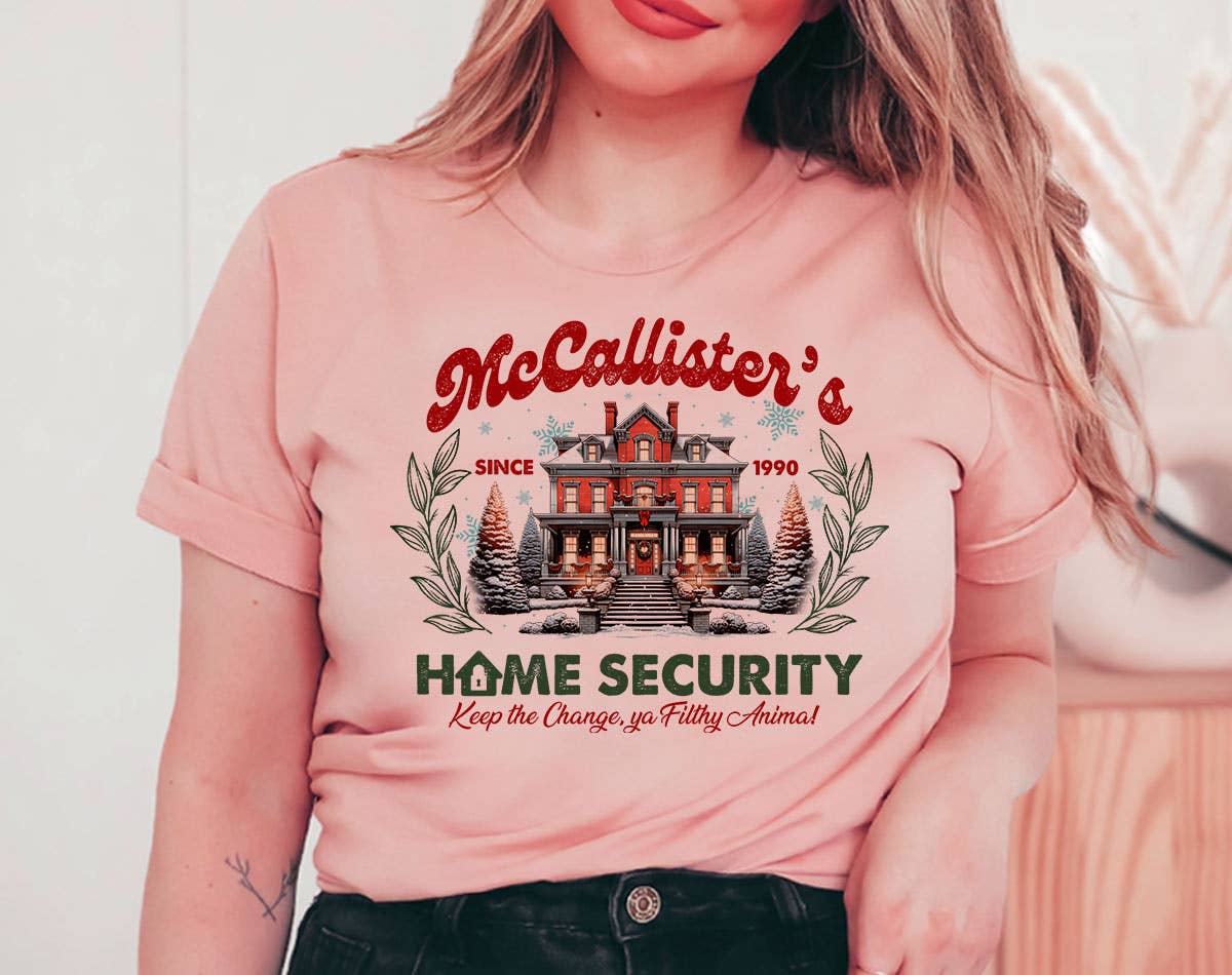 Mccallister's Home Security - Funny Christmas T-Shirt
