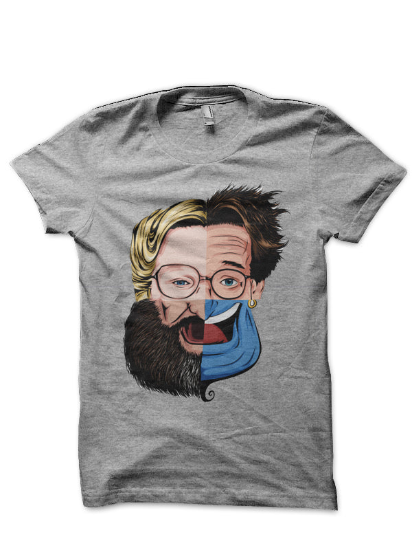 4 Faces Of Robin Williams T-Shirt