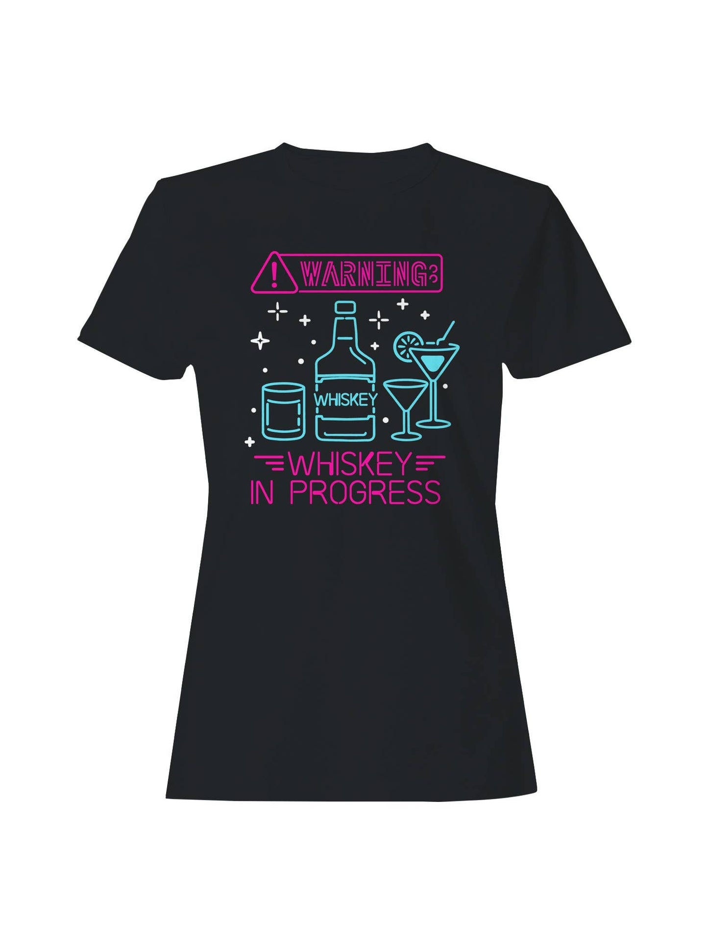 Whiskey Warning: in Progress Women's T-Shirt