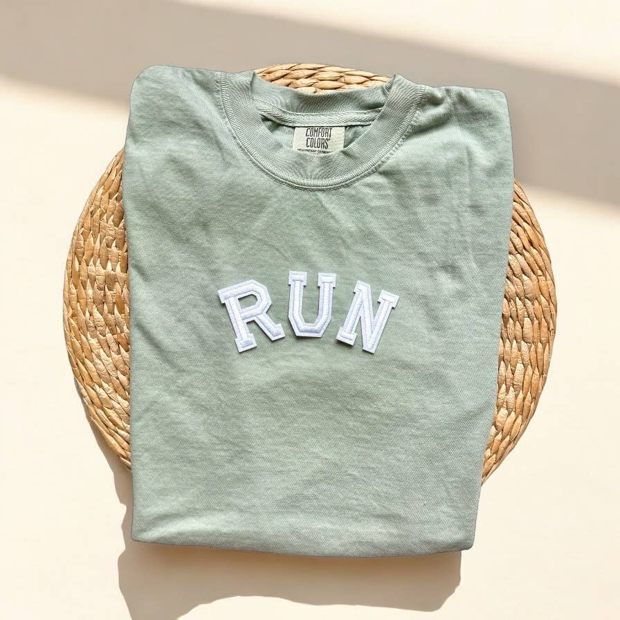 Comfort Colors Running Shirt, Running Tee