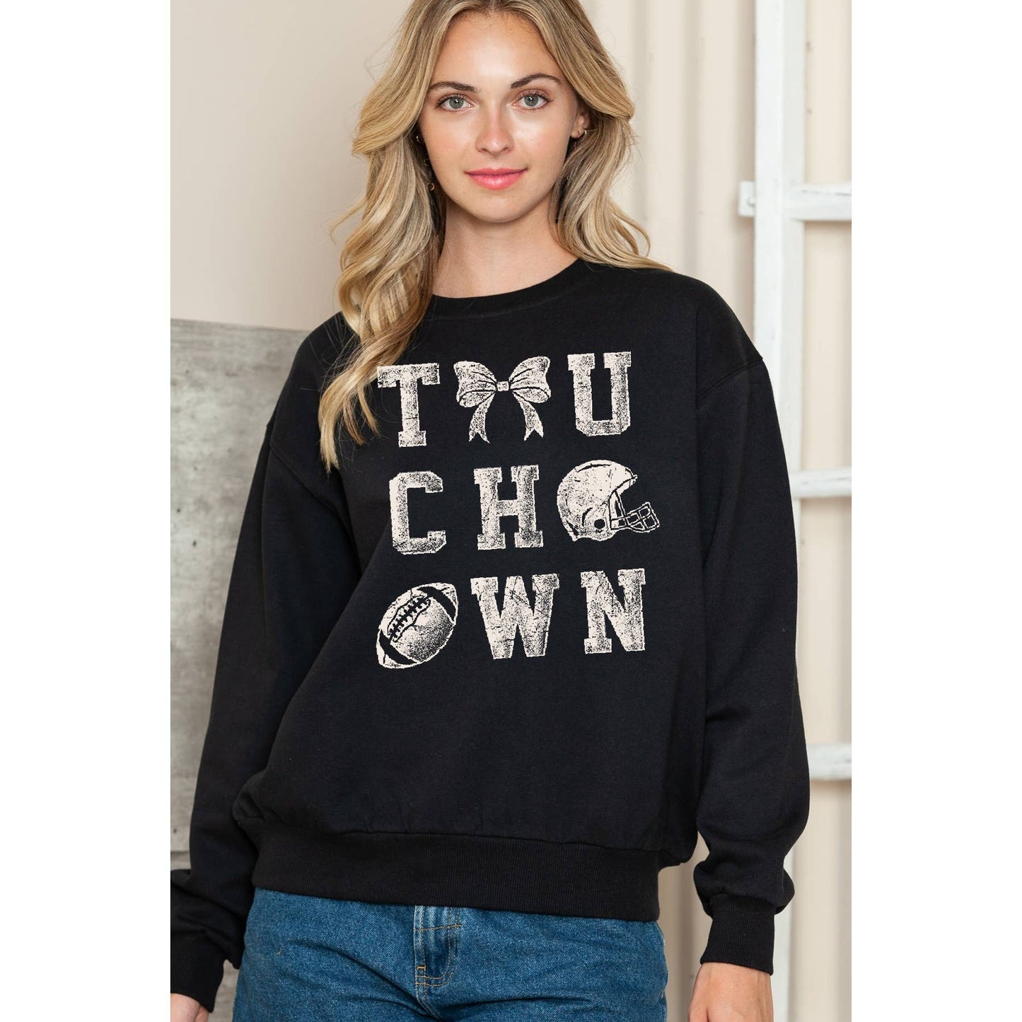 Touch Down - Crewneck Sweatshirt
