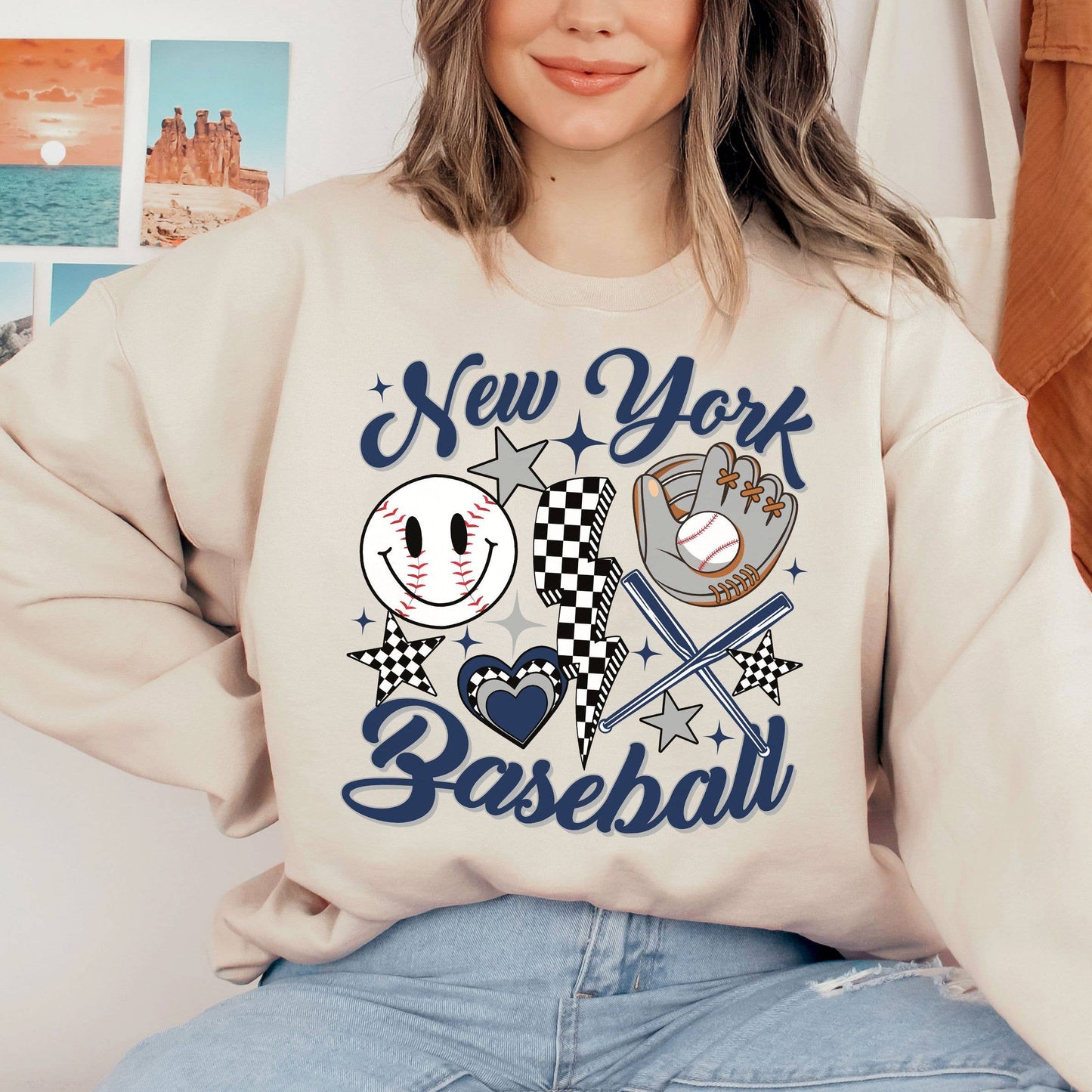 Vintage New York Yankees Sweatshirt – Retro Baseball