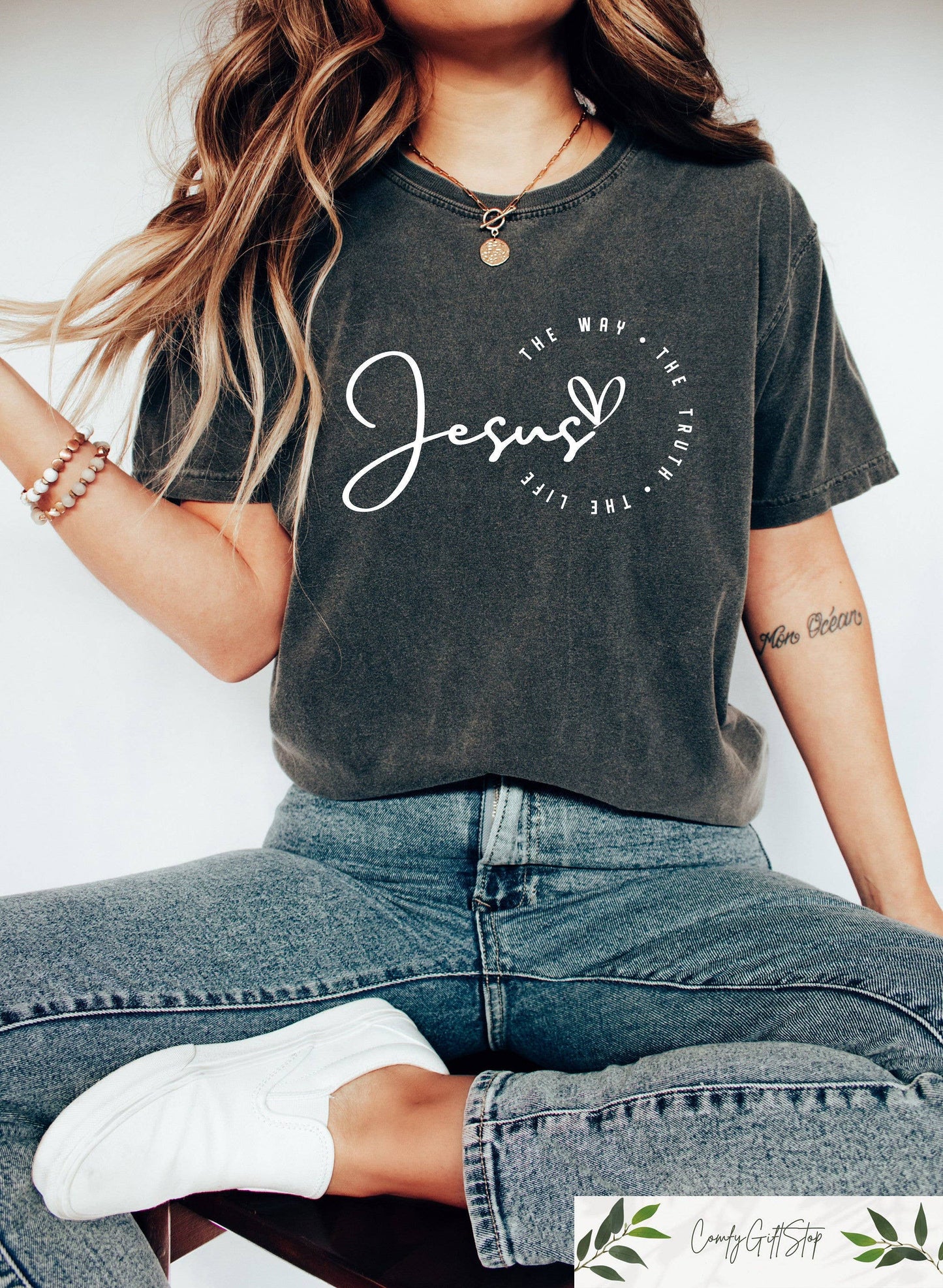 Vintage Jesus Faith Tee, Bible Verse Christian Shirt