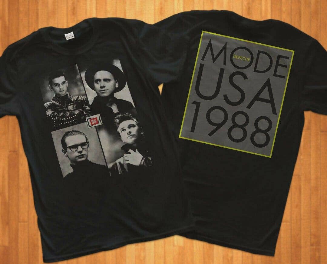 Depeche Mode 1988 USA Tour Limited Edition Tshirt