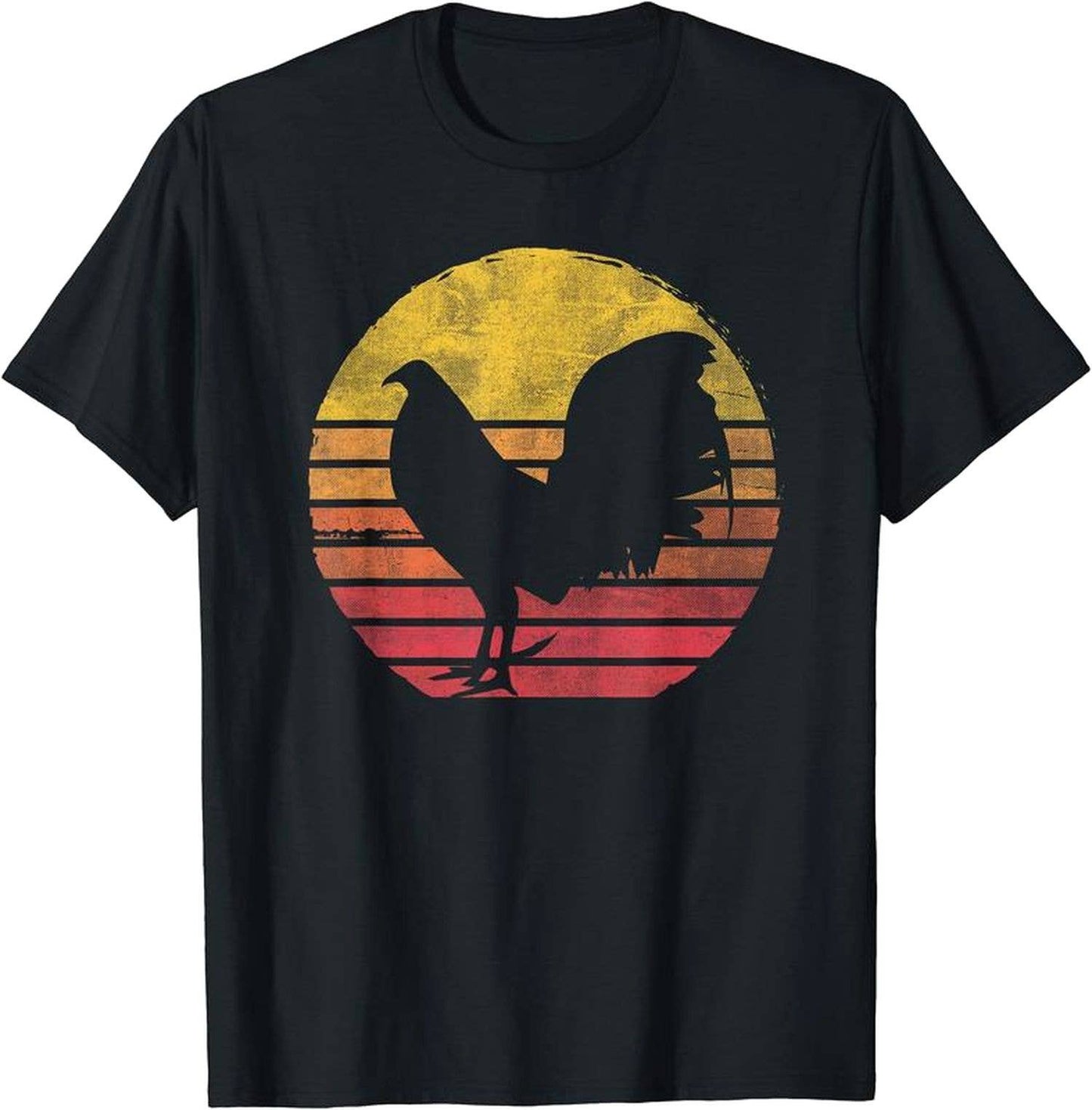 Vintage Cock Fight Rooster T-Shirt For Bold Statement