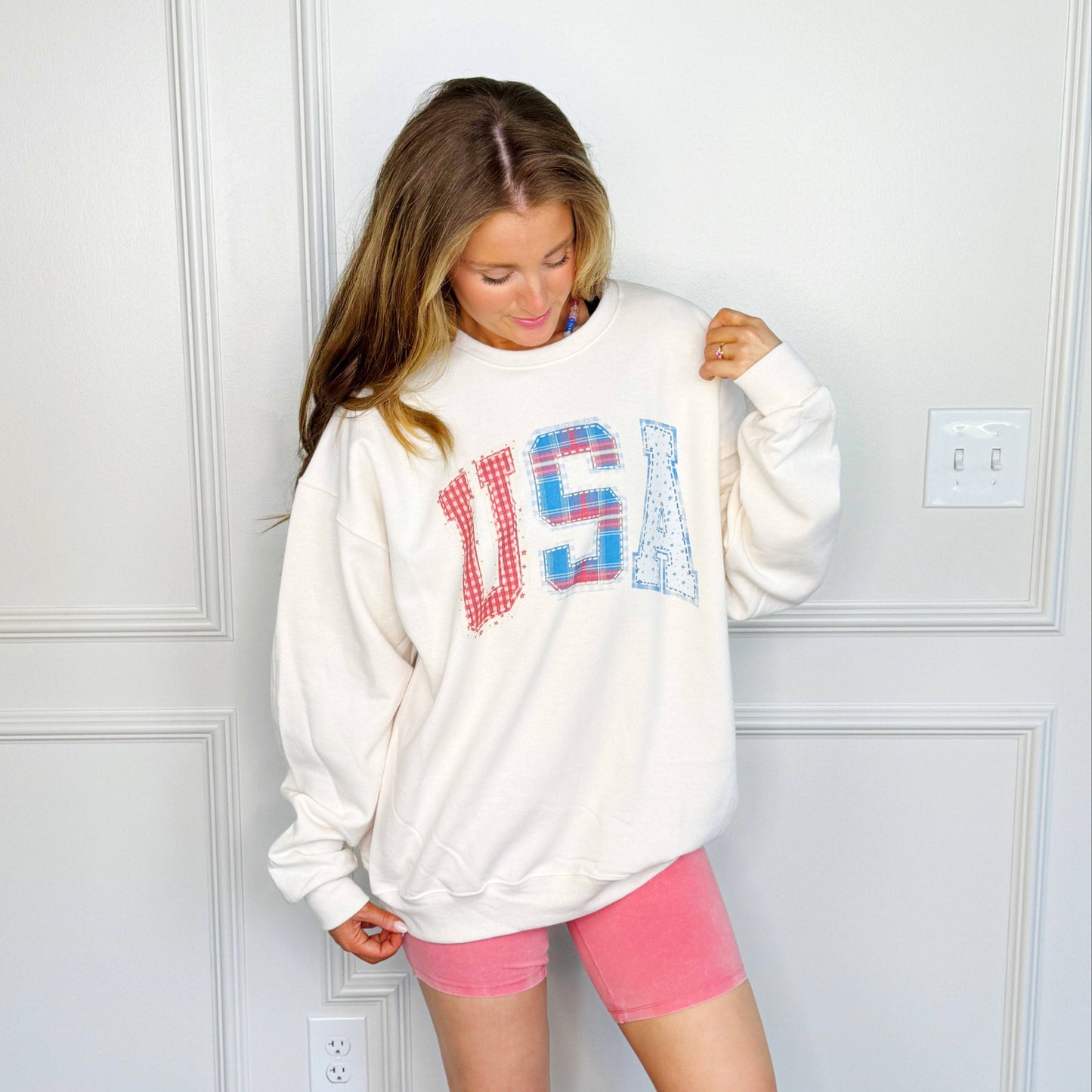 USA Patchwork Sweatshirt