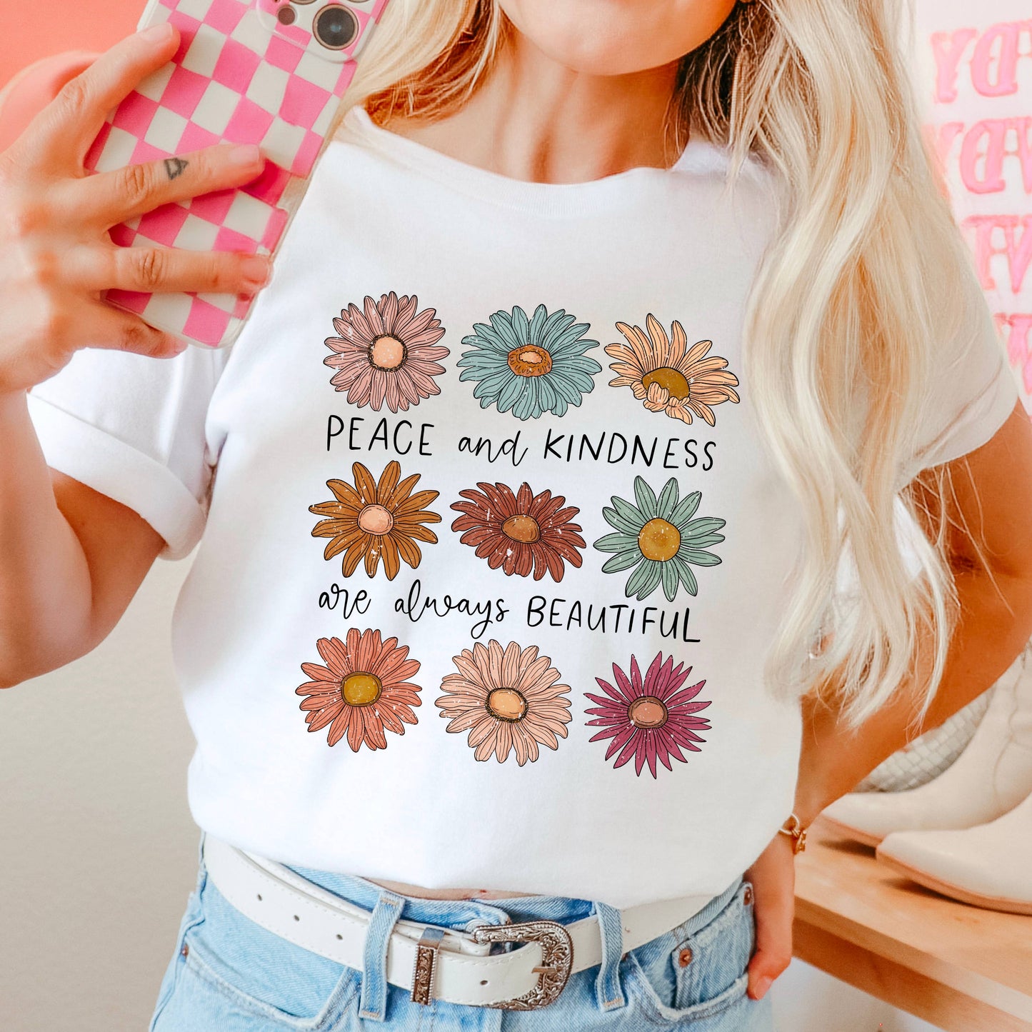 Floral Spring 2025 Graphic Shirt | Comfort Colors