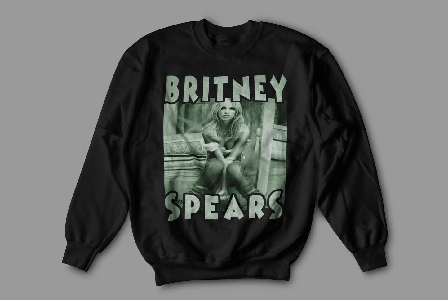 Britney Spears Sweatshirt - 90s Retro Celebrity Vintage Swea