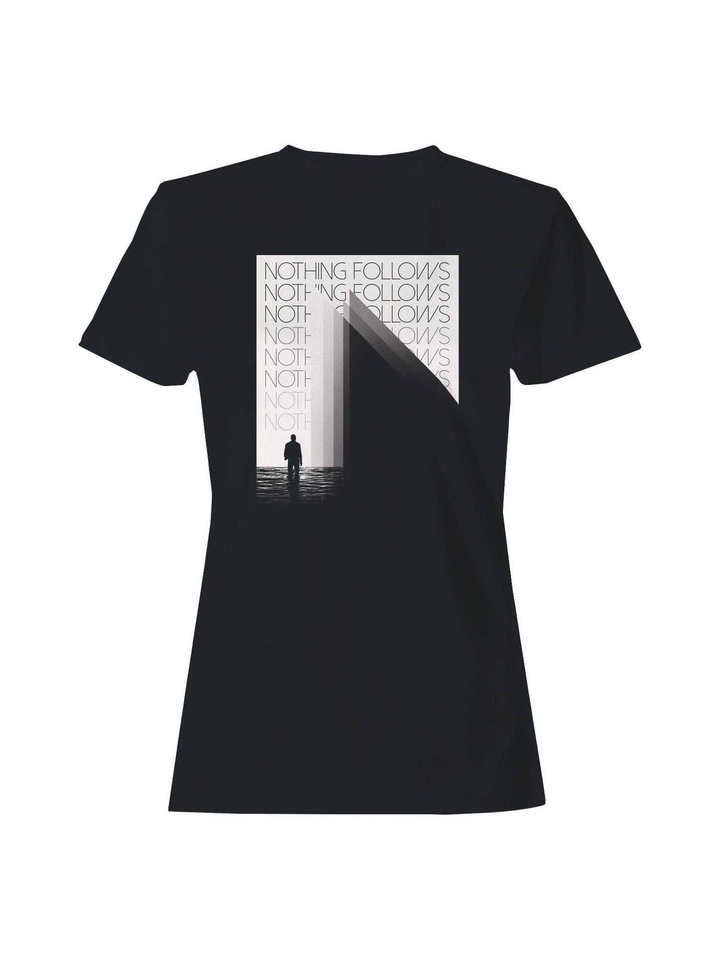 Nothing Follows Abstract Design Women's T-Shirt