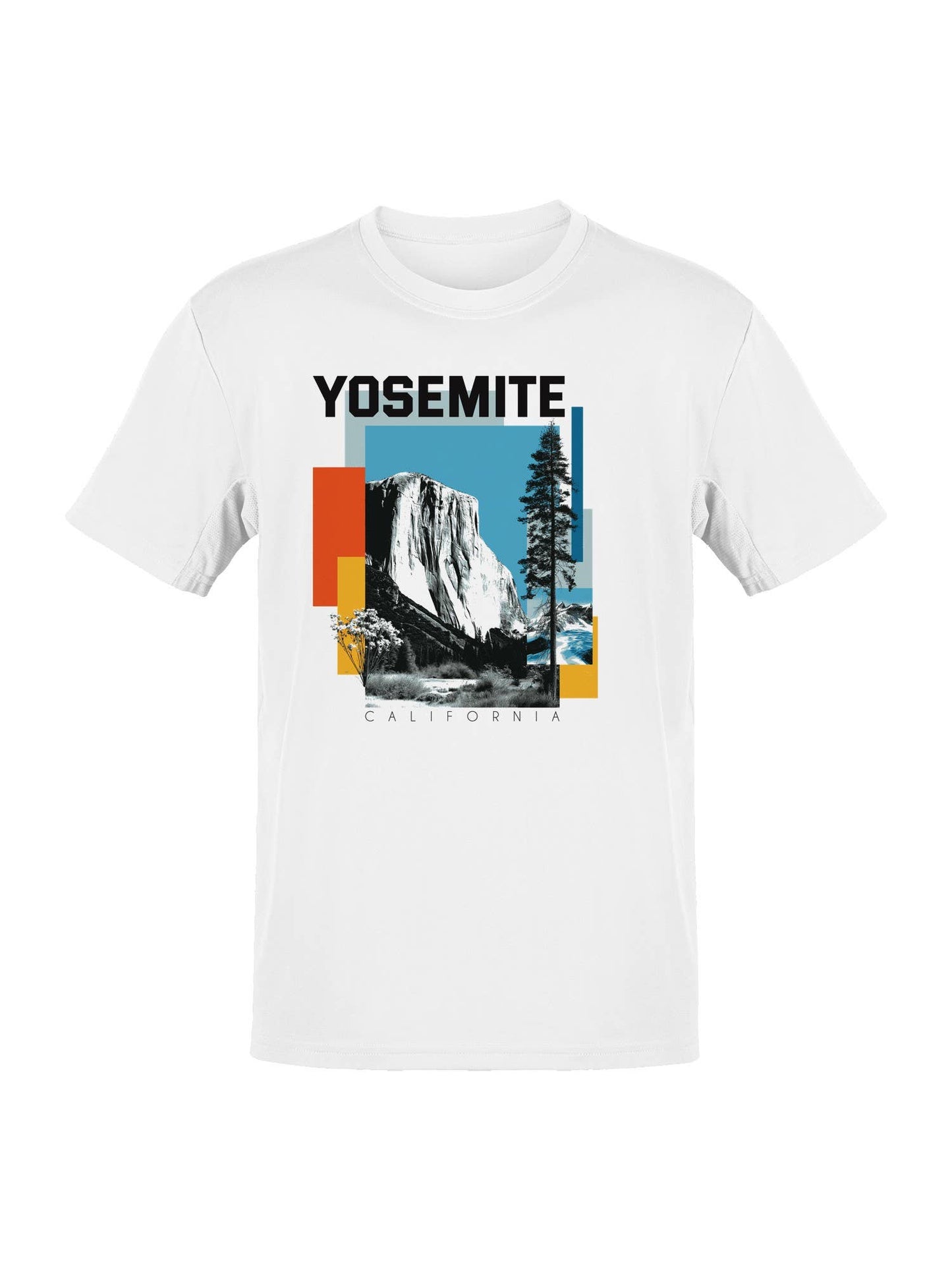 Yosemite California Vintage Art Men's T-Shirt