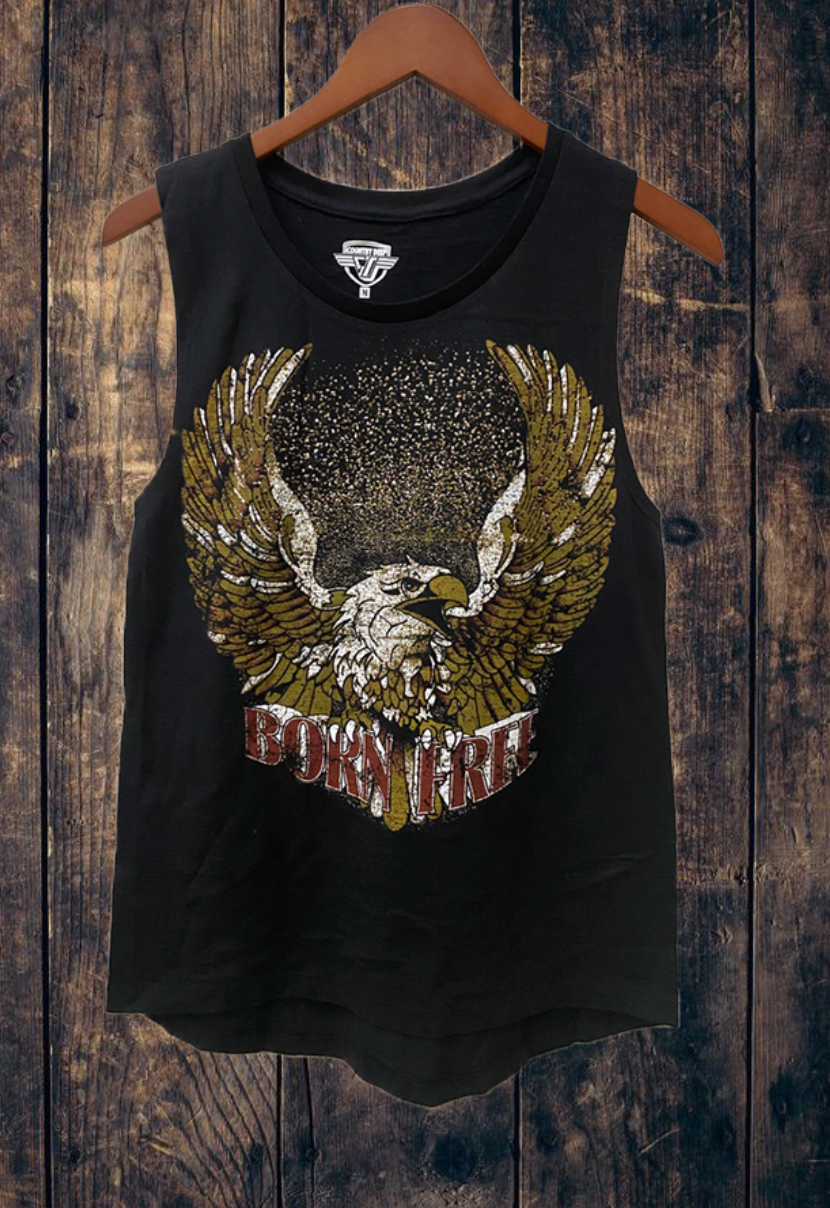 Born Free Muscle Tank Top