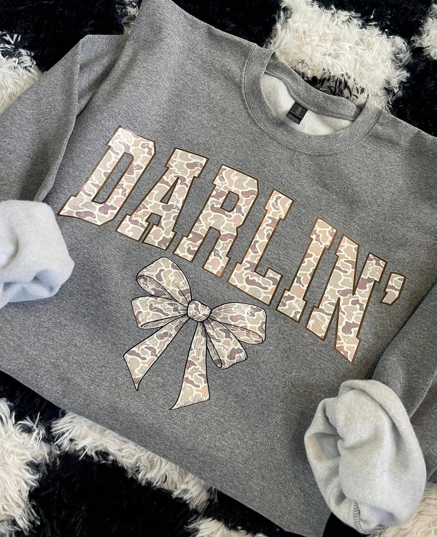 Camo Darlin' Sweatshirt