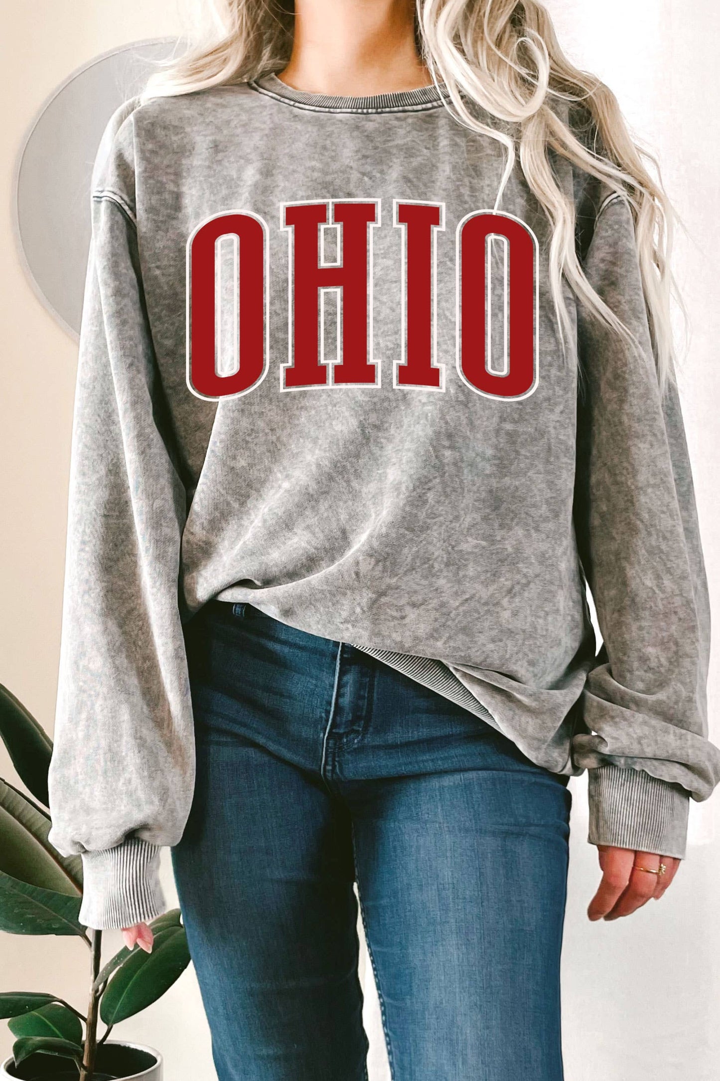 Ohio Puff Mineral Graphic Terry Sweatshirt