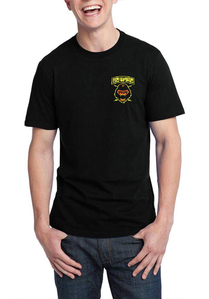 Beware Foreva Wildin Black T-Shirt