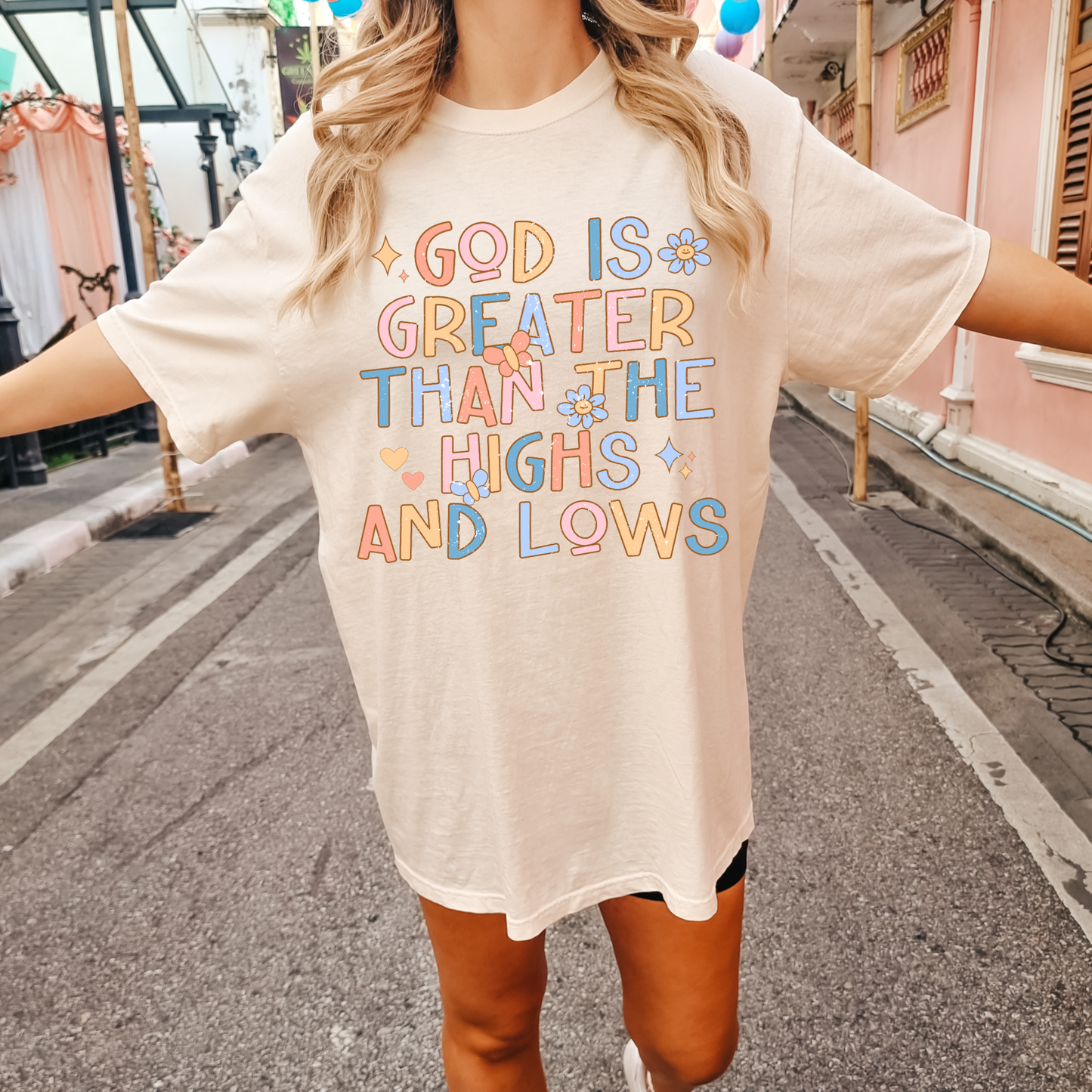 God Is Greater Religious Graphic Tee