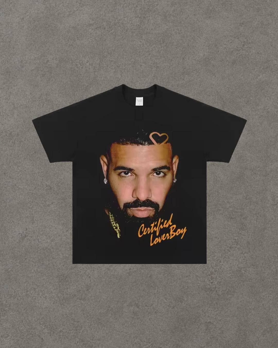Certified Lover Boy Graphic Hip Hop Tee