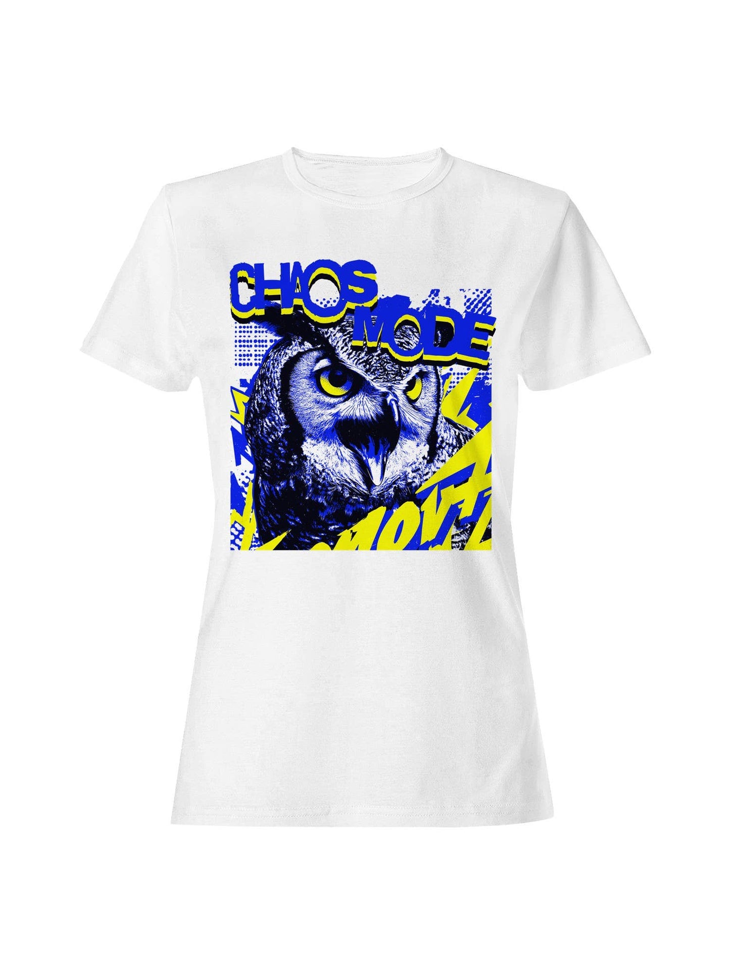 Chaos Mode Owl Art Design Women's T-Shirt