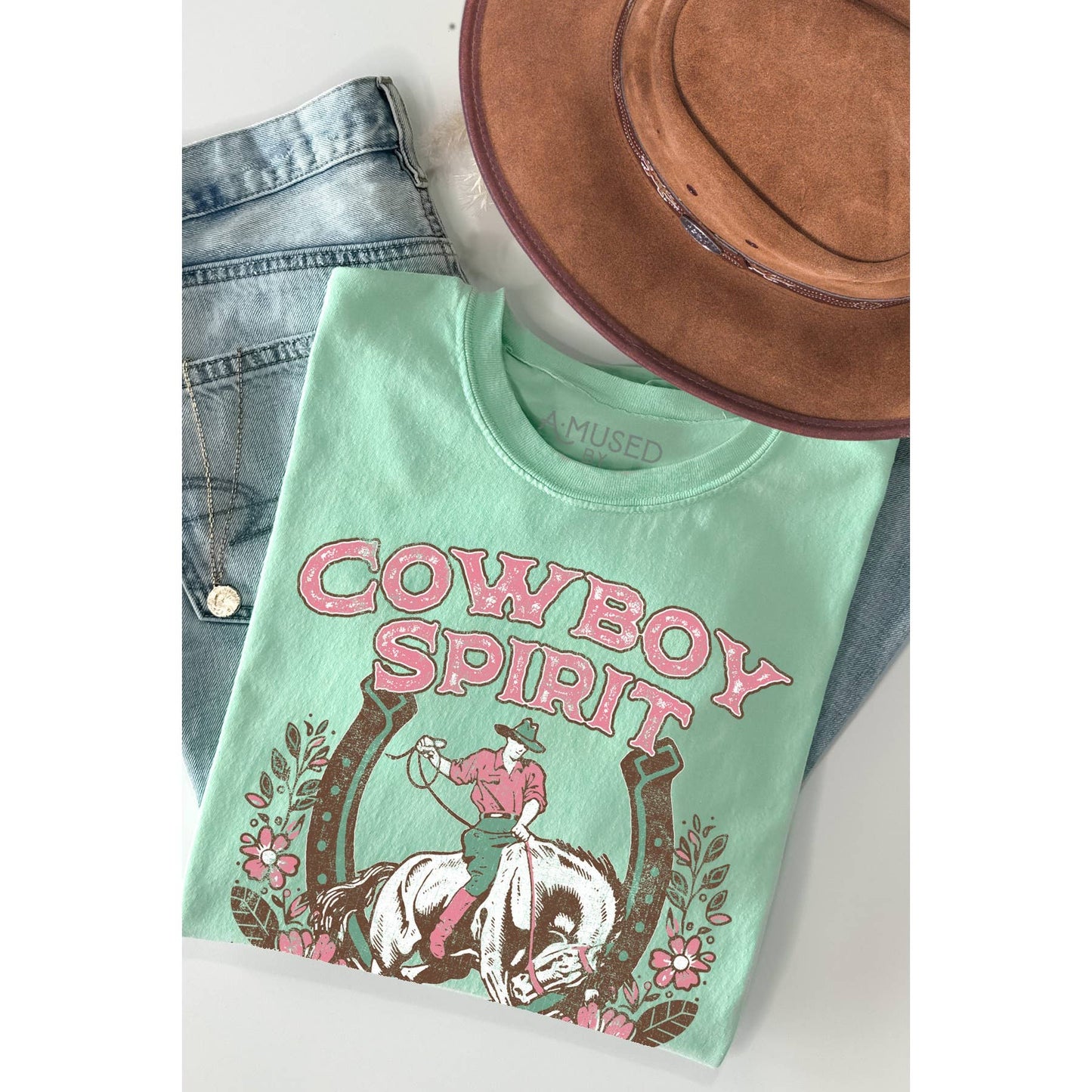 Cowboy Spirit Short Sleeve Tee