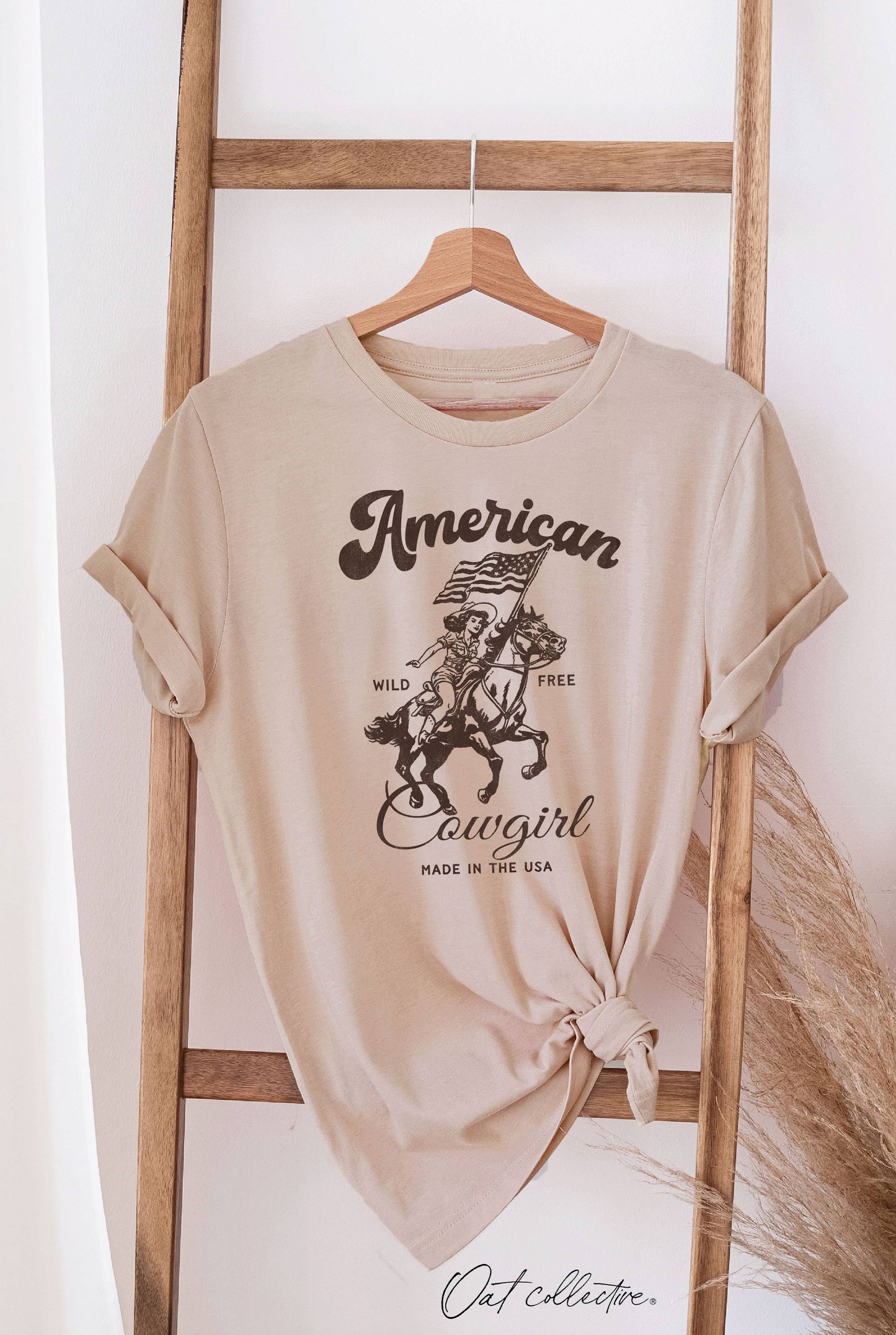 American Cowgirl Graphic T-Shirt