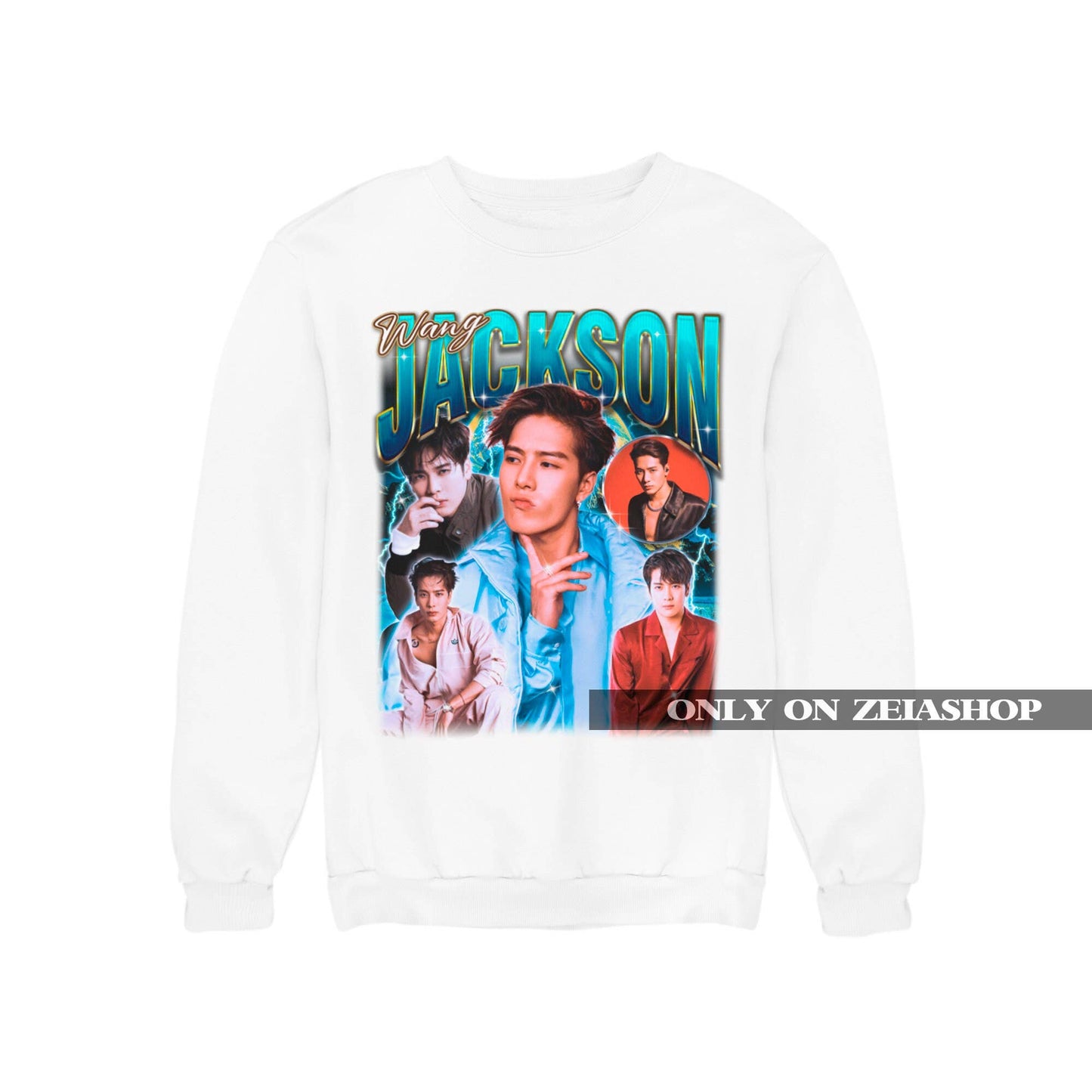 Got7 Jackson Wang 90s Retro Sweatshirt - Kpop Bootleg Merch