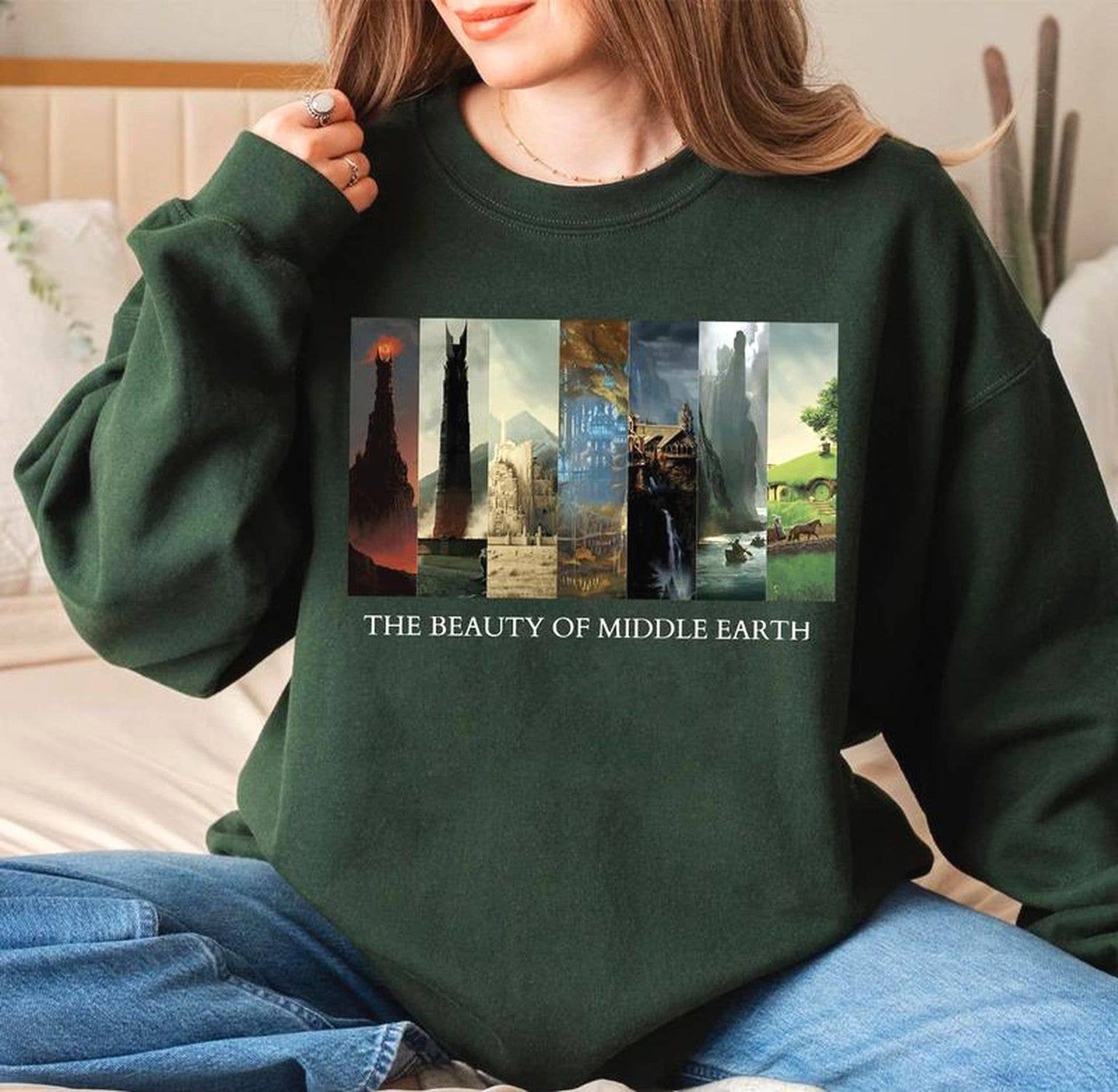 Lotr the Beauty of Middle Earth Vintage Shirt - Cotton Tee
