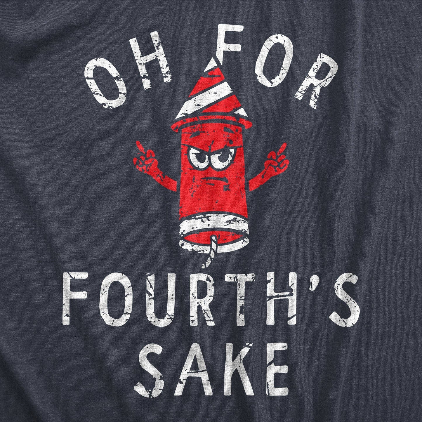 Oh For Fourths Sake Men's Tshirt Fourth of July Graphic Tee