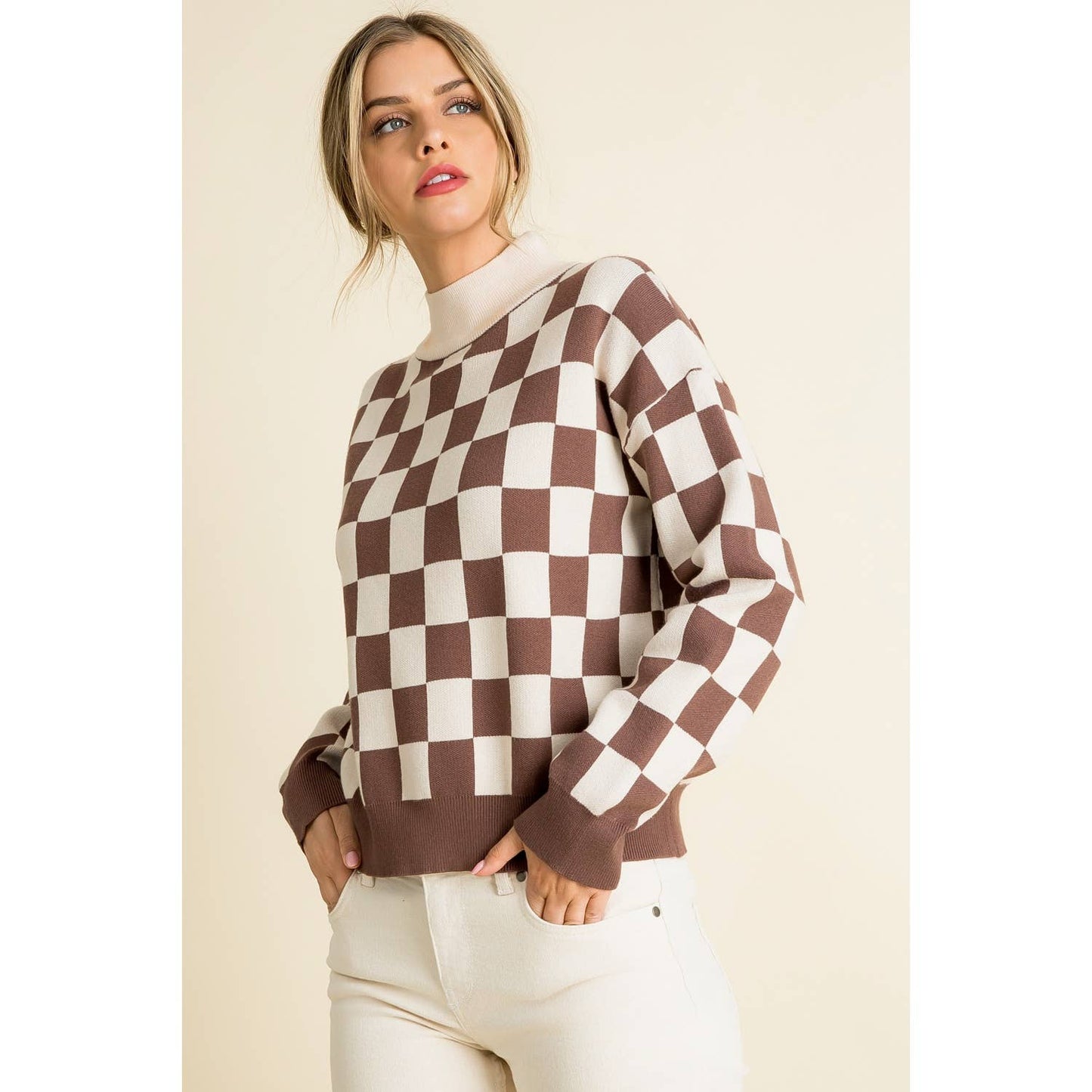 Checkered Sweater