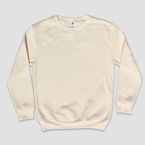 Adult Blank Fleece Sweatshirt Sublimation Embroidery Diy