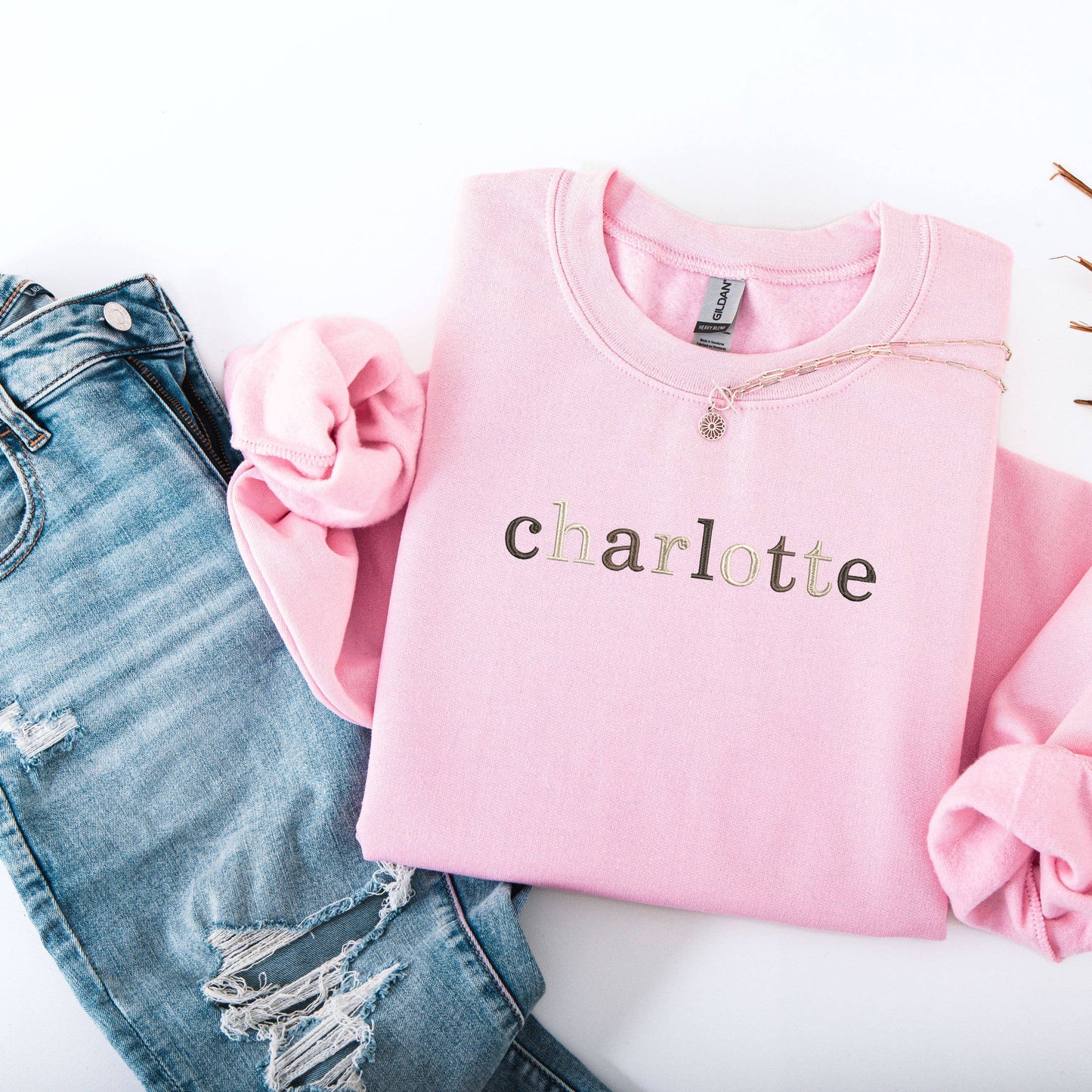 Custom State Sweatshirt, Custom City Sweatshirt, Neutral