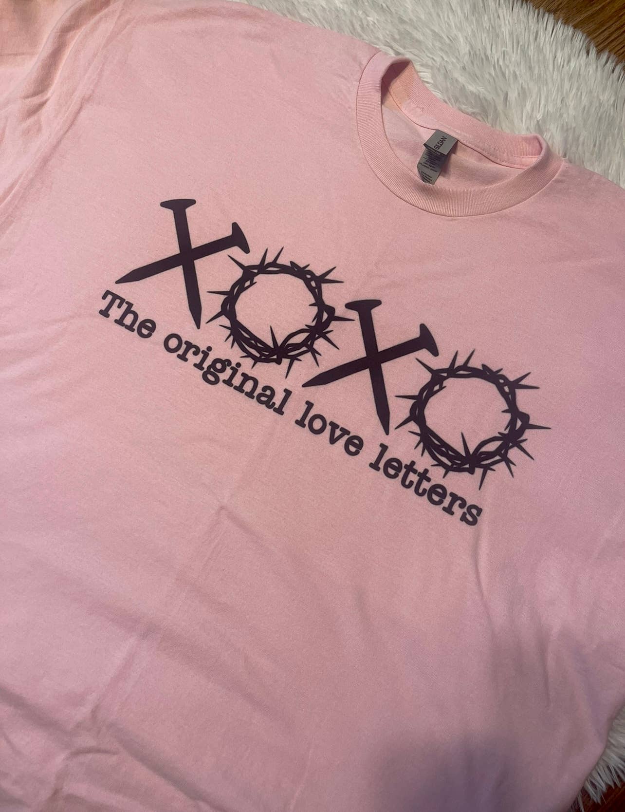 Xo the Original Love Letter Jesus Valentine Shirt