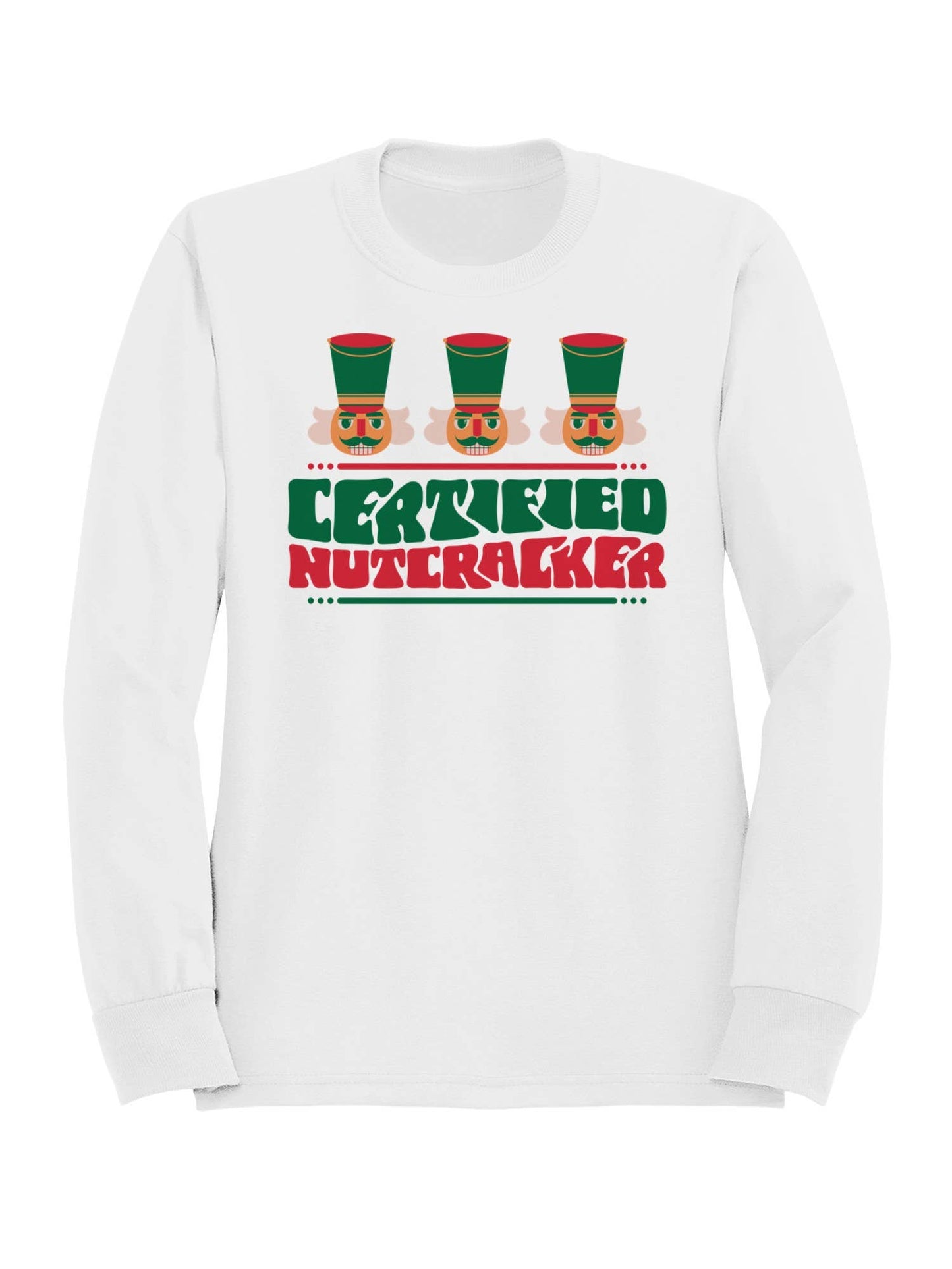 Certified Nutcracker Holiday Design Men's Sweatshirt