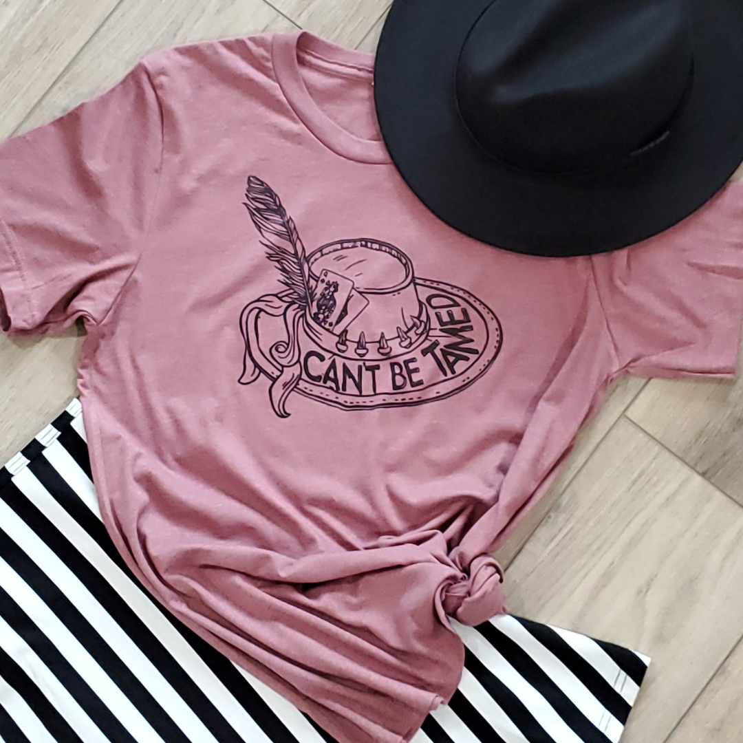 Can't Be Tamed Graphic Tee Graphic T-Shirt
